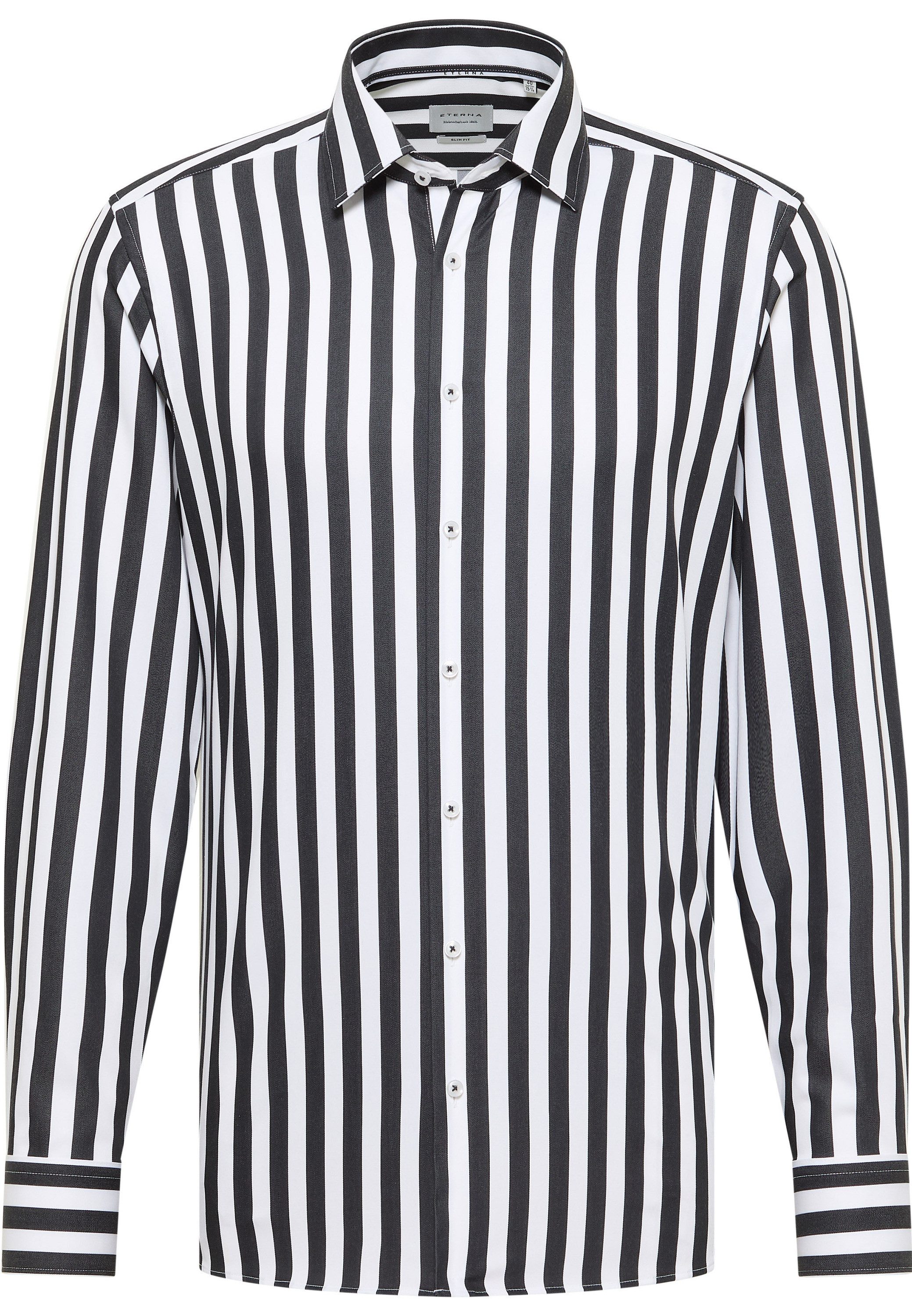 Eterna Overhemd met lange mouwen Slim fit NON IRON (strijkvrij)