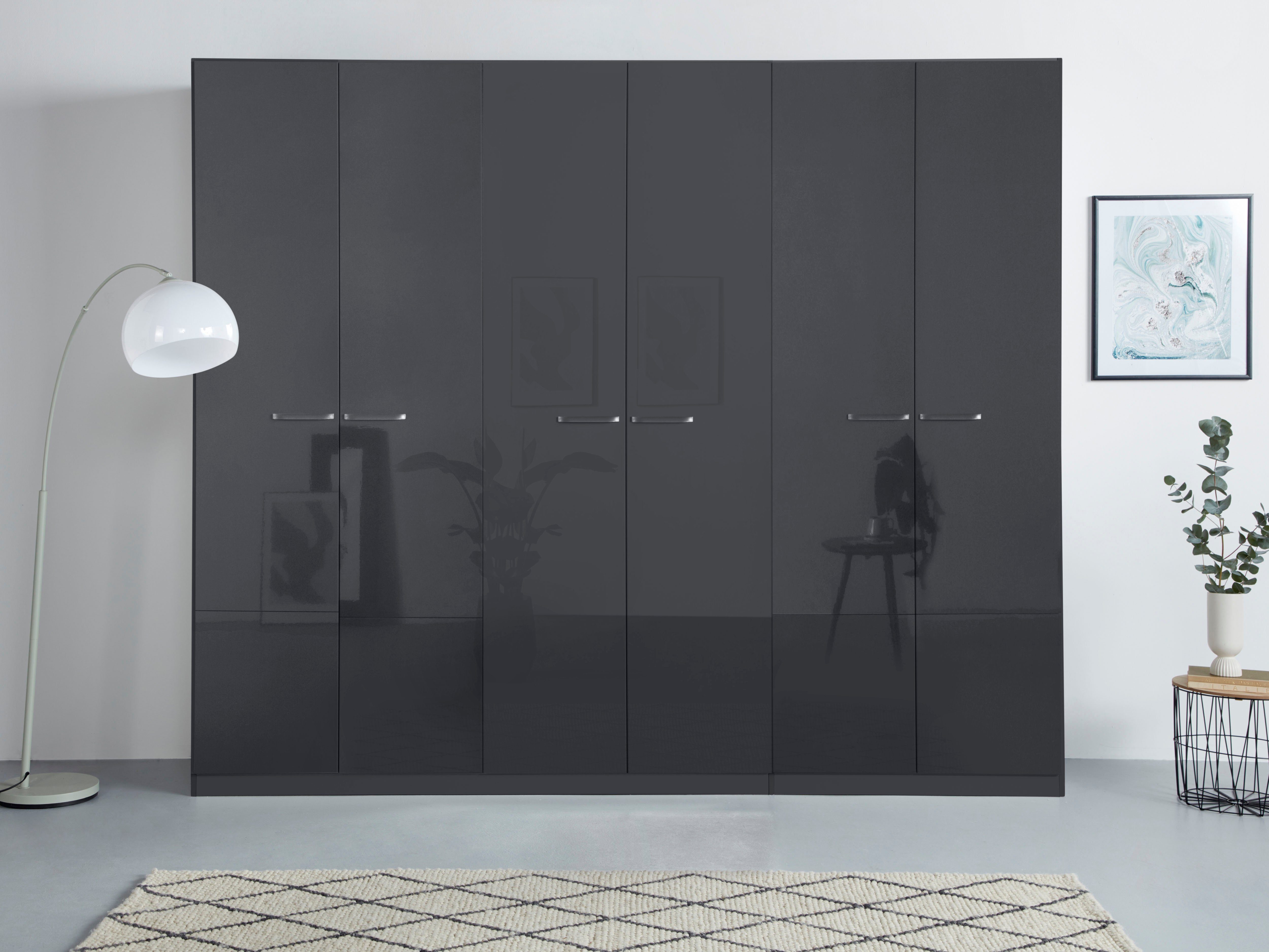 rauch Draaideurkast Kledingkast kast garderobe TOPSELLER OTELI incl. binnenindeling met 3 binnenlades extra planken optioneel met spiegel made in germany