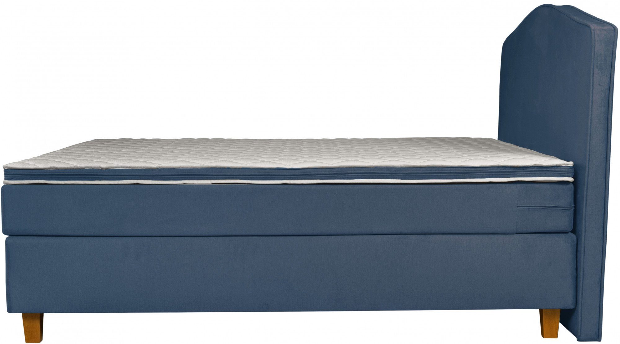 INOSIGN Boxspring Jalma Poten van massief berkenhout, incl. topmatras