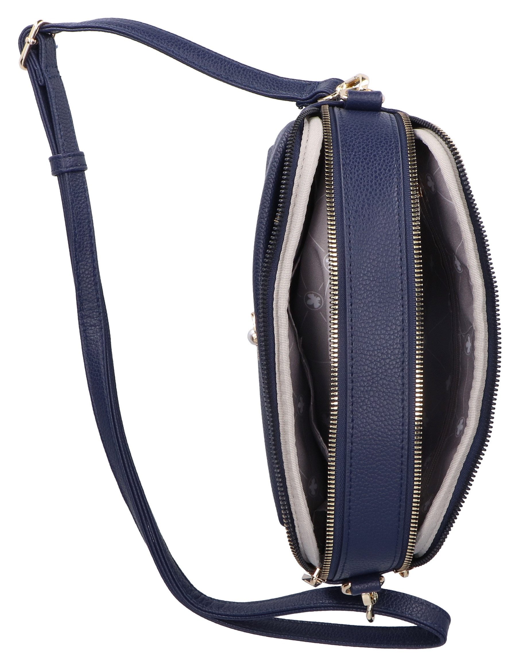 Rieker Schoudertas , handtas, schoudertas dames met schattig sieraandeel