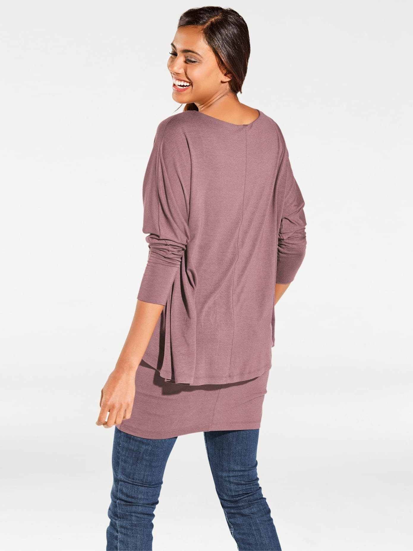 LINEA TESINI by Heine Shirt met ronde hals (1-delig)
