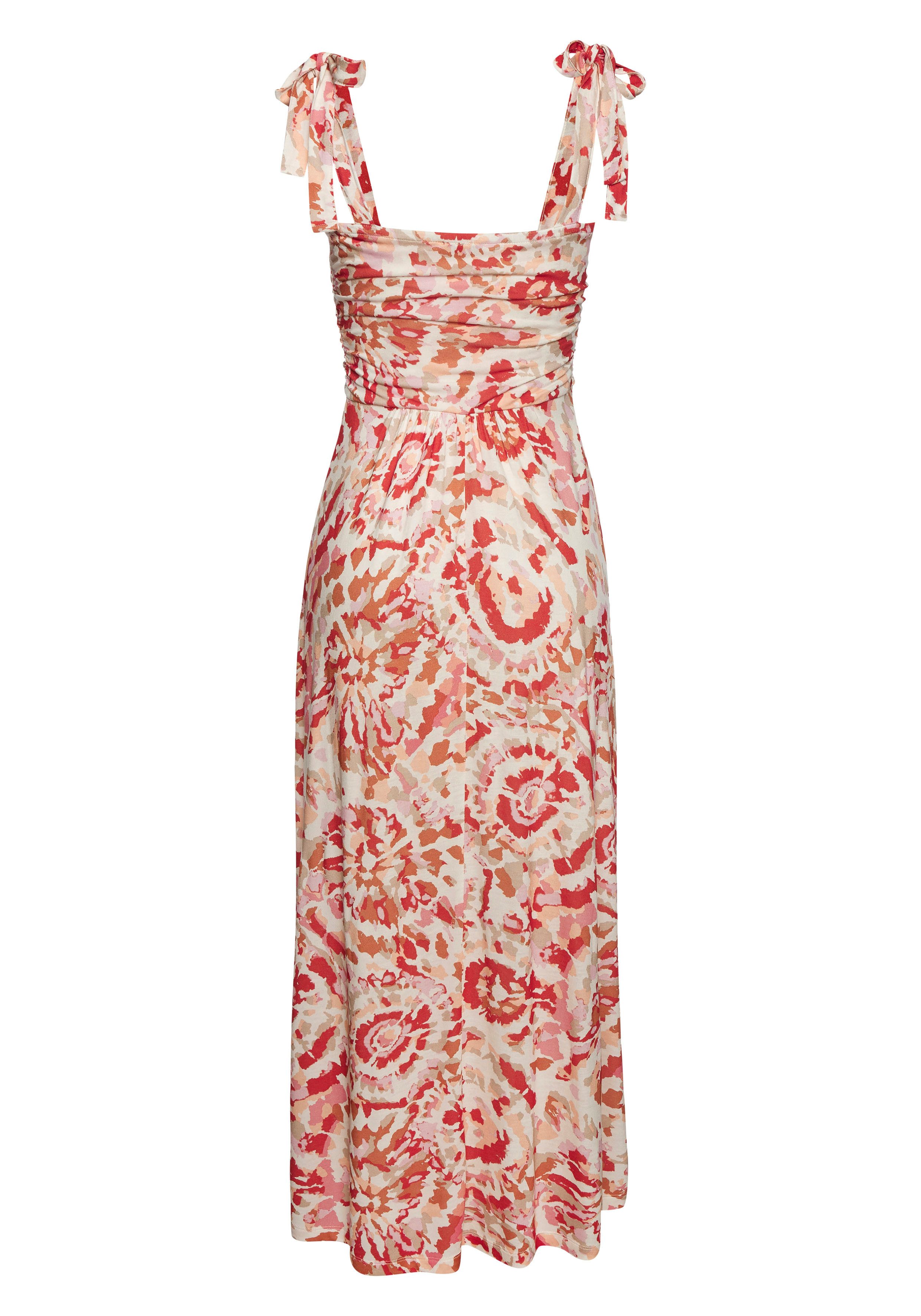 Buffalo Maxi-jurk Alloverprint, bandeaujurk, zomers, speels