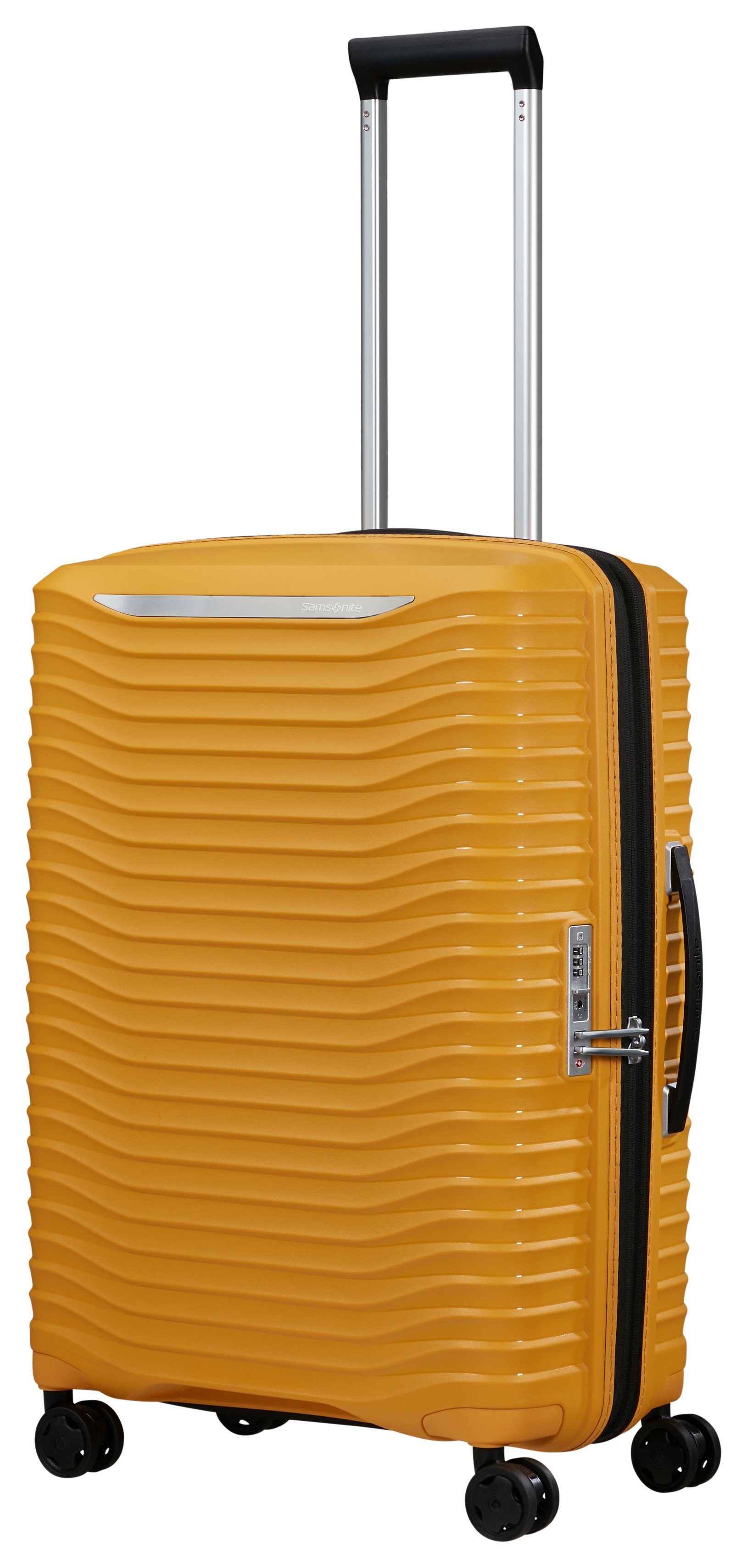 Samsonite Upscape Spinner 68 Expandable yellow Harde Koffer