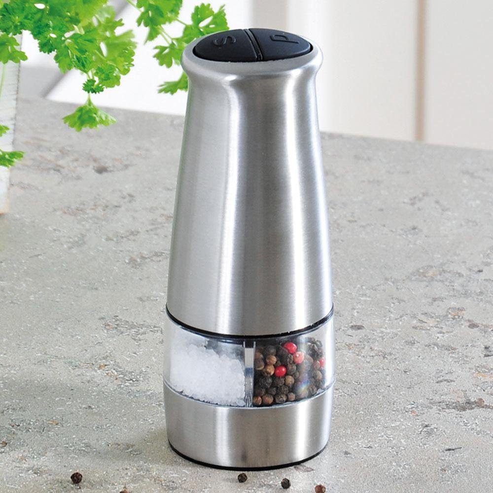 KESPER for kitchen & home Peper- en zoutmolen werkt op batterijvoeding