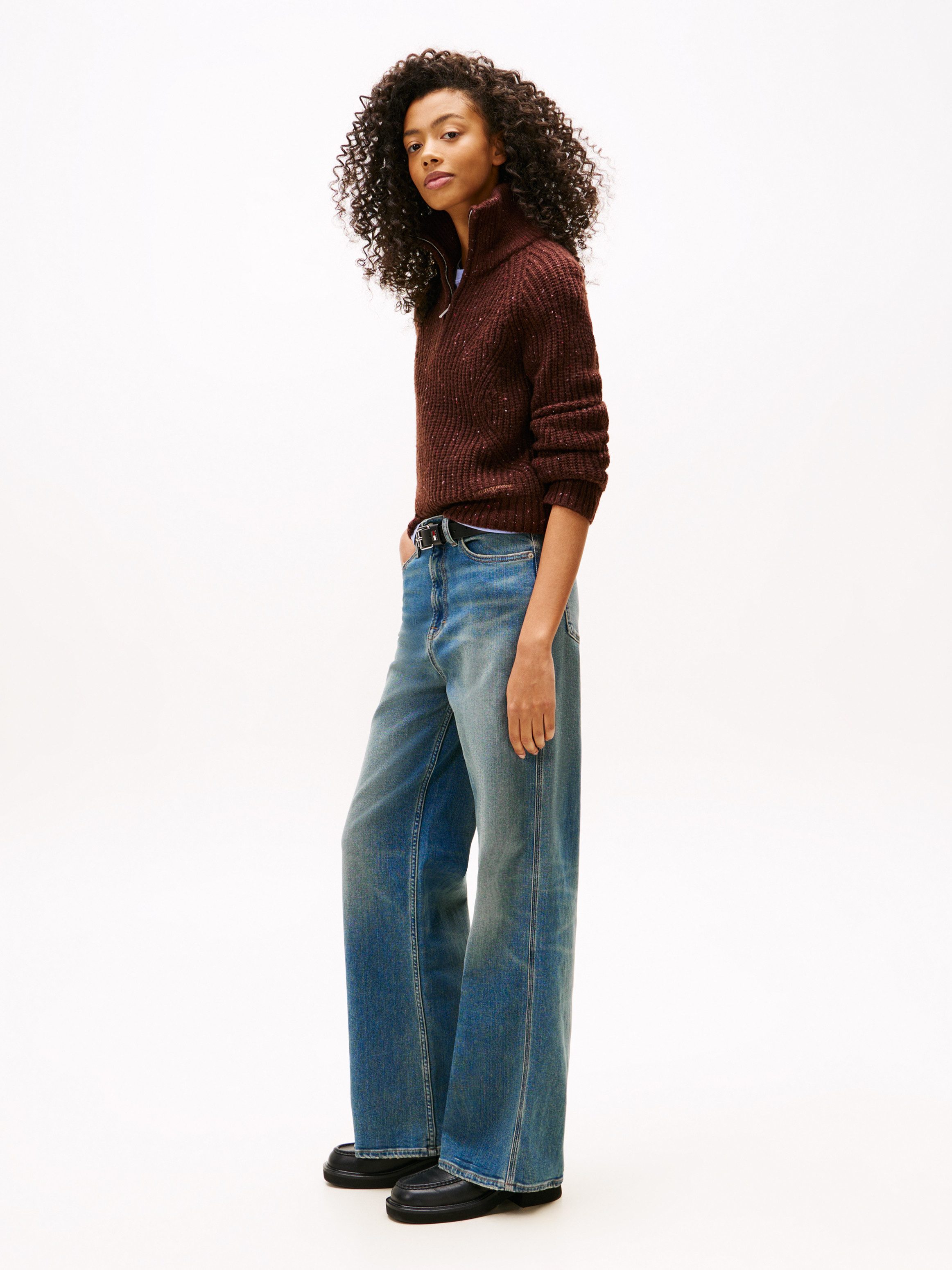 TOMMY JEANS Wijde jeans Claire High Rise