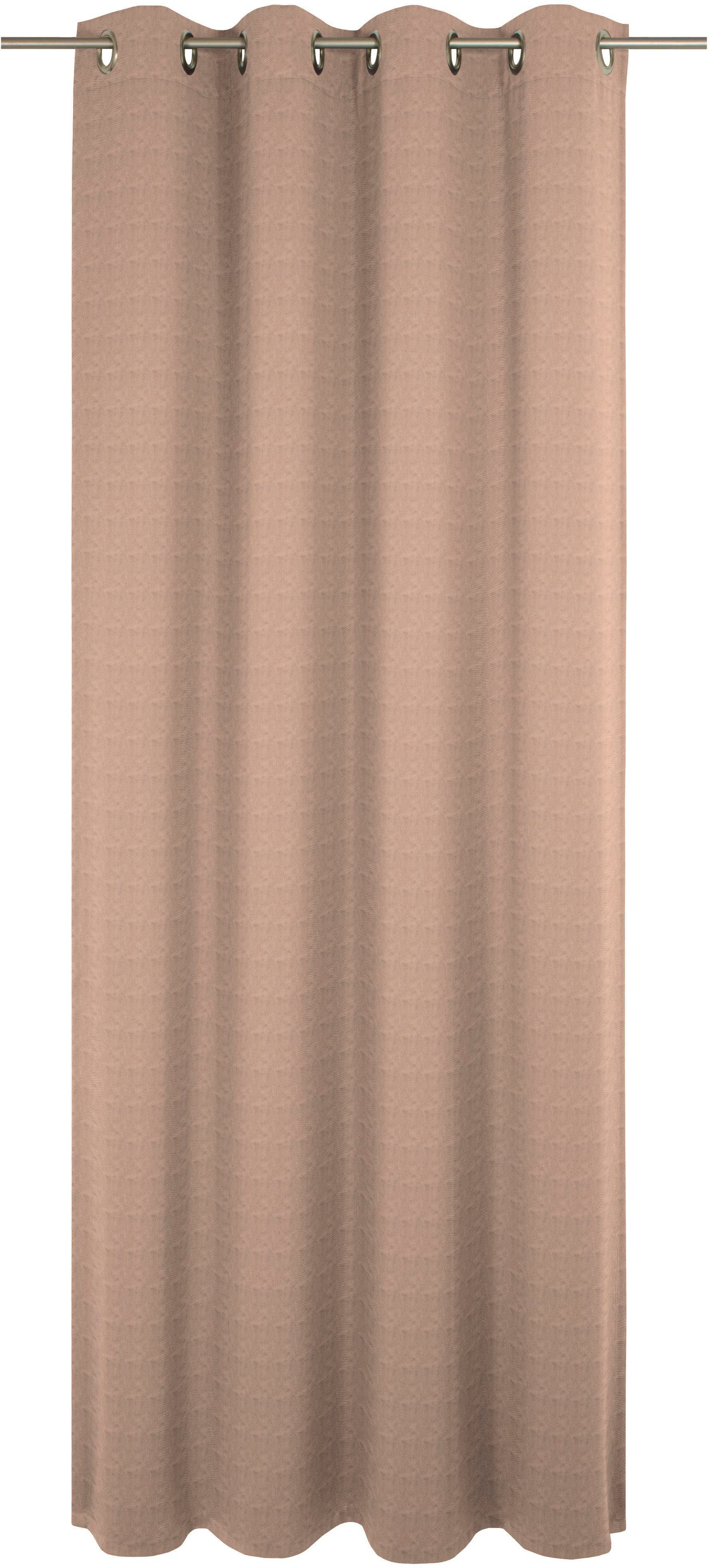 Wirth Gordijn Uni Collection (1 stuk) vitrage maat - beige