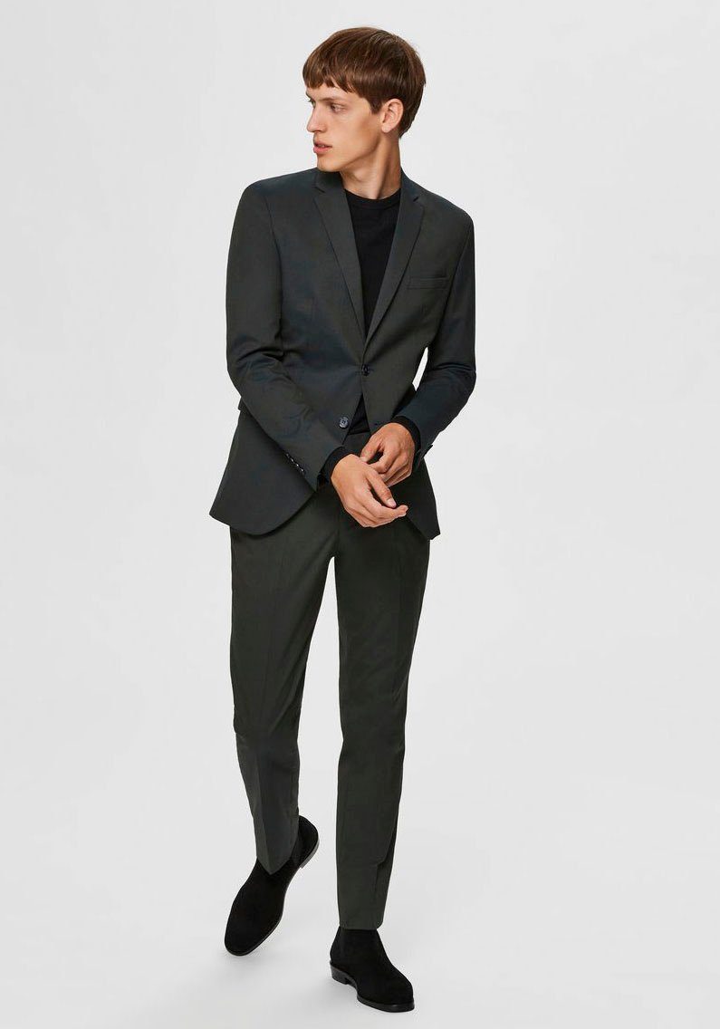 SELECTED HOMME Gebreide trui SLHBERG CREW NECK NOOS