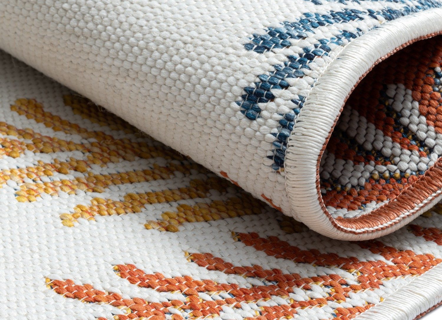 Myflair Möbel & Accessoires Vloerkleed Johanna voorraadopruiming Omkeerbaar tapijt, bladerenmotief, geschikt voor buiten, balkon, terras