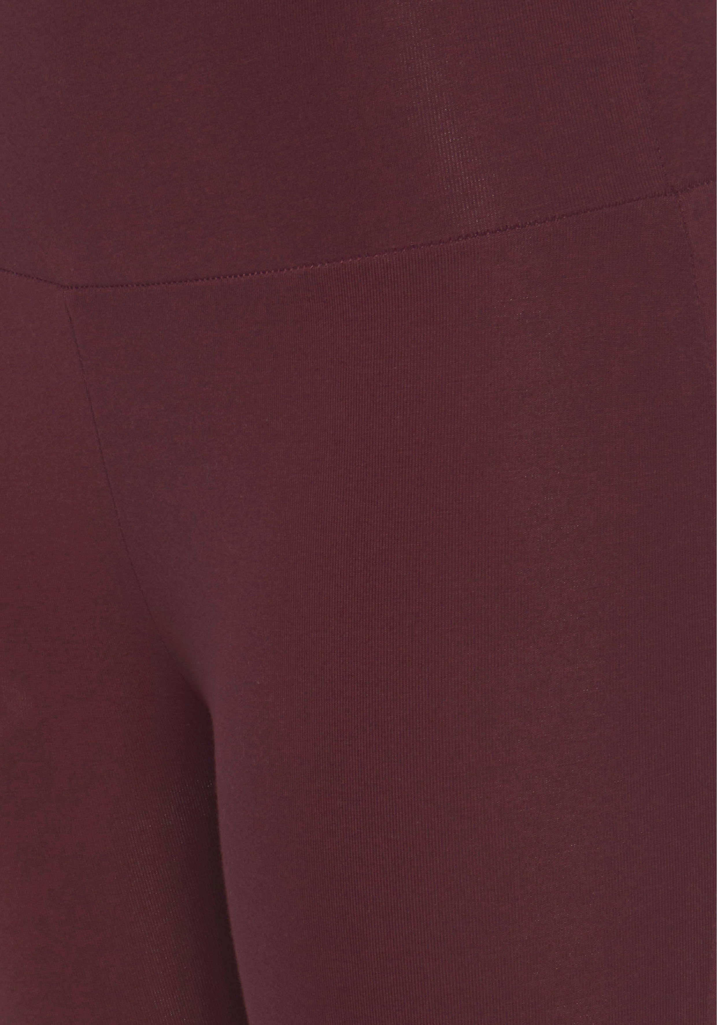 Lascana Legging met brede boord, loungewear