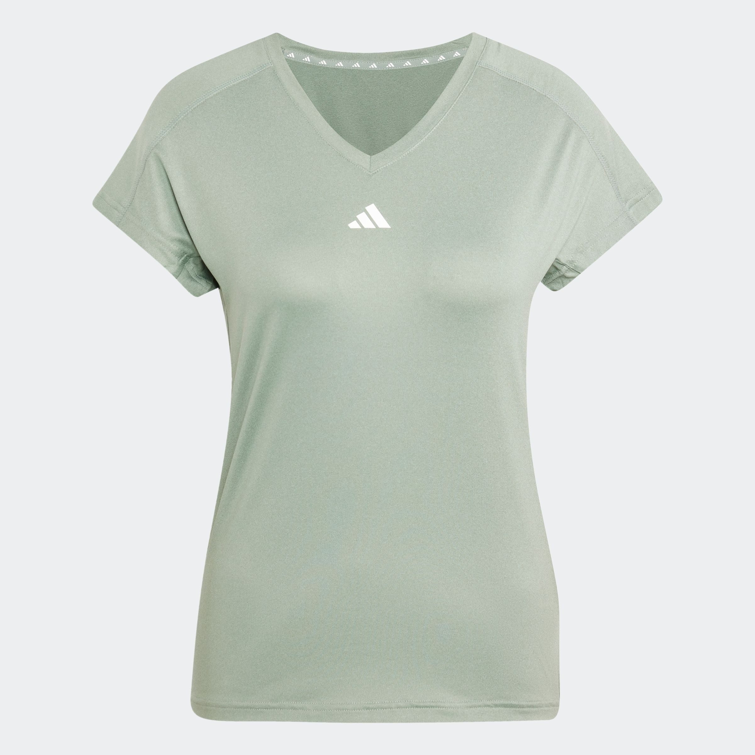 adidas Performance T-shirt TR-ES MIN T Trainingsshirt, vochtabsorberend met V-hals