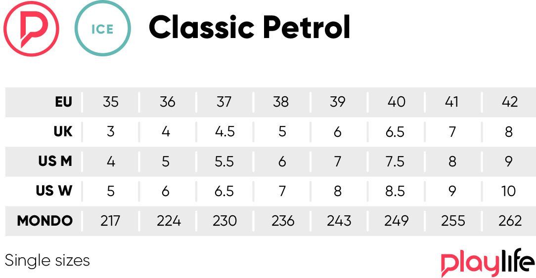 Playlife Schaatsen Classic petrol
