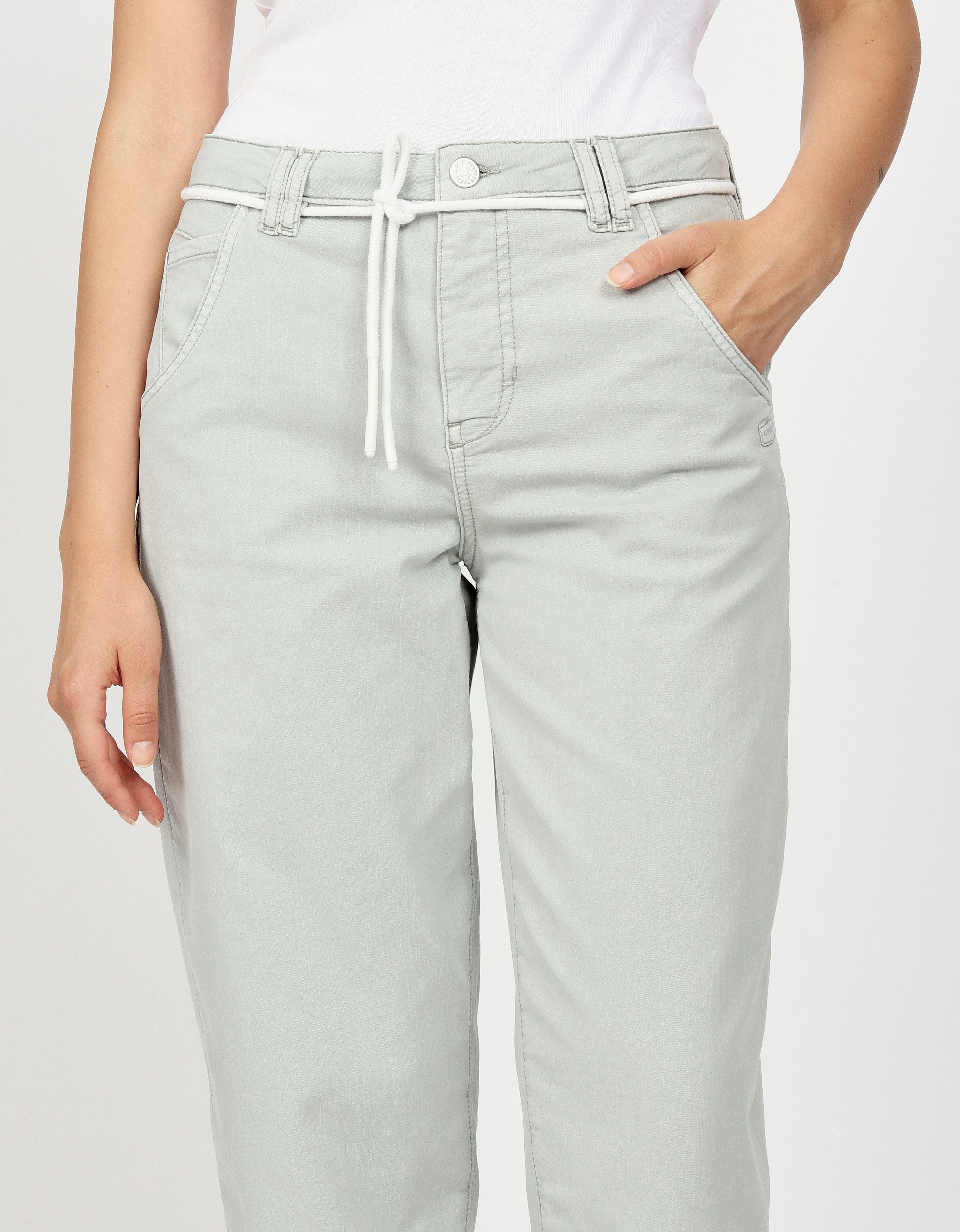 GANG 5-pocket jeans 94VIA JOGGER met koordriem en o-vorm