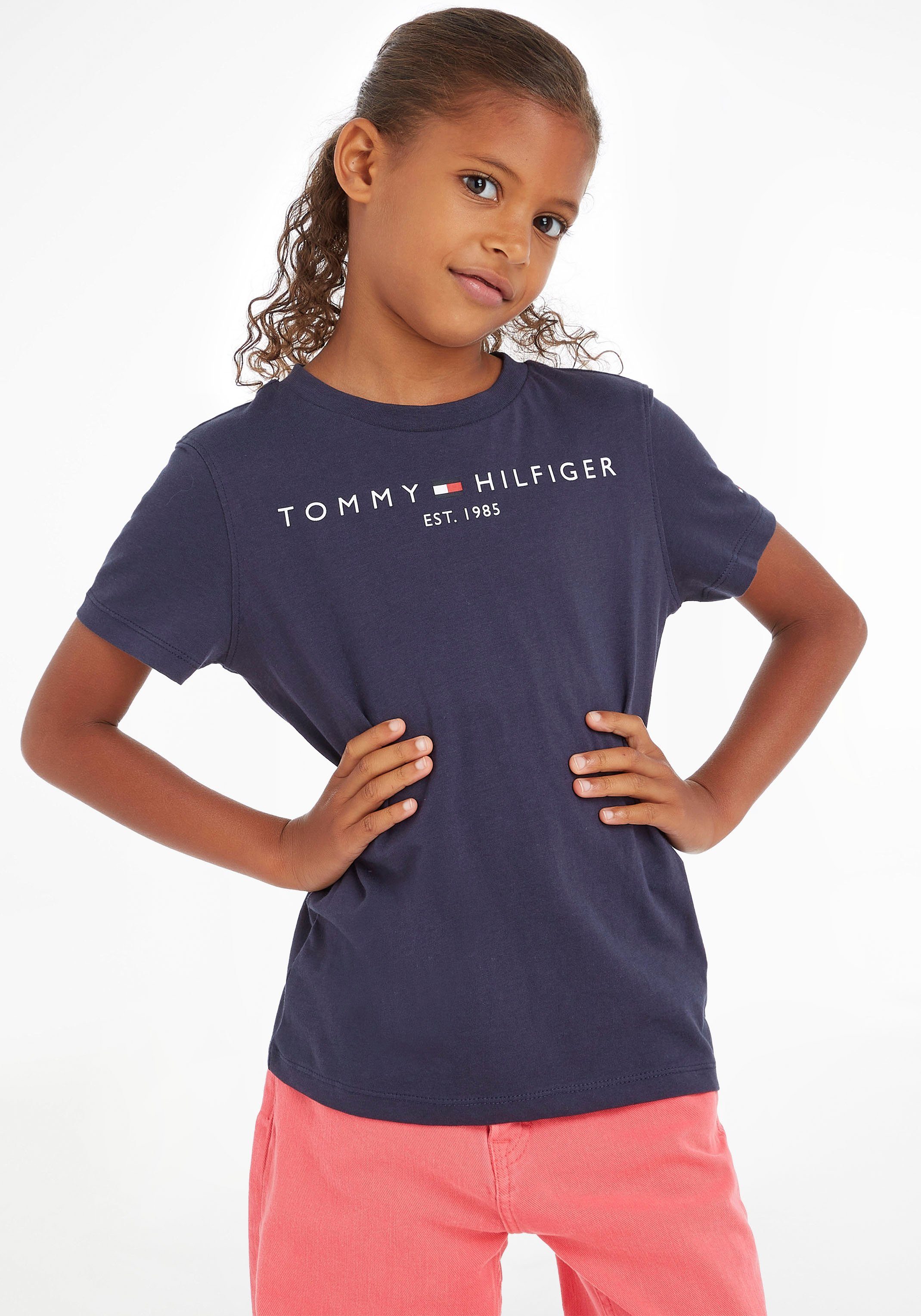 Tommy Hilfiger T-shirt ESSENTIAL TEE voor jongens en meisjes