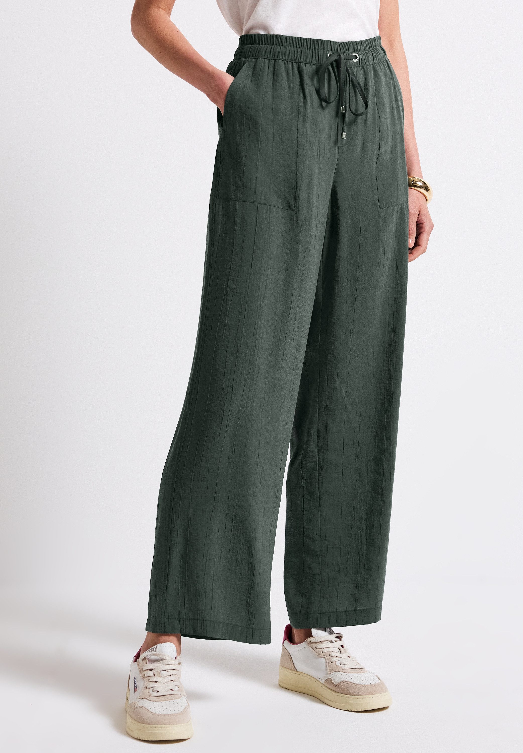 STREET ONE Stoffen broek