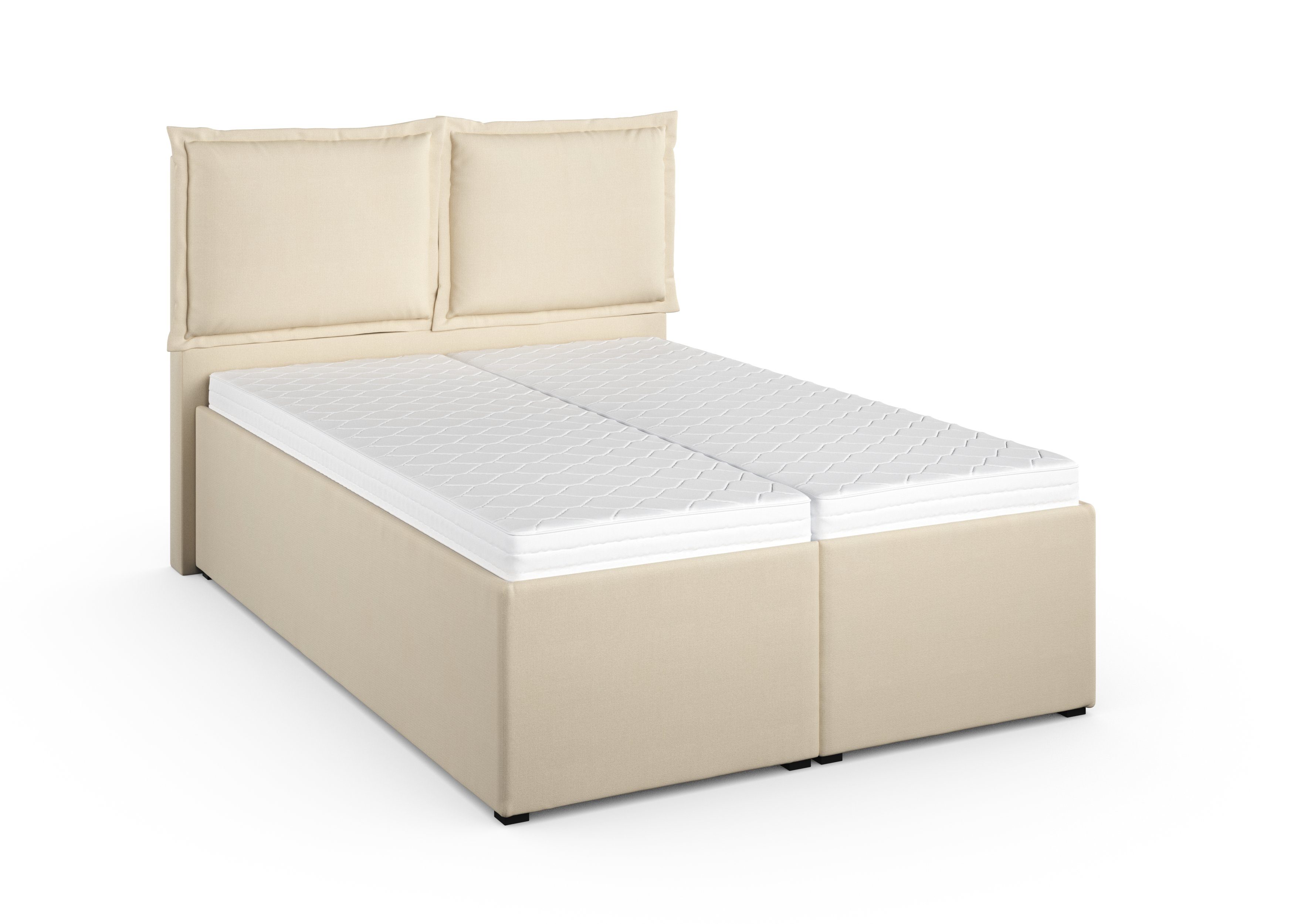 Maintal Gestoffeerd bed Lyara naar keuze zonder matras of kies uit 3 matrassoorten