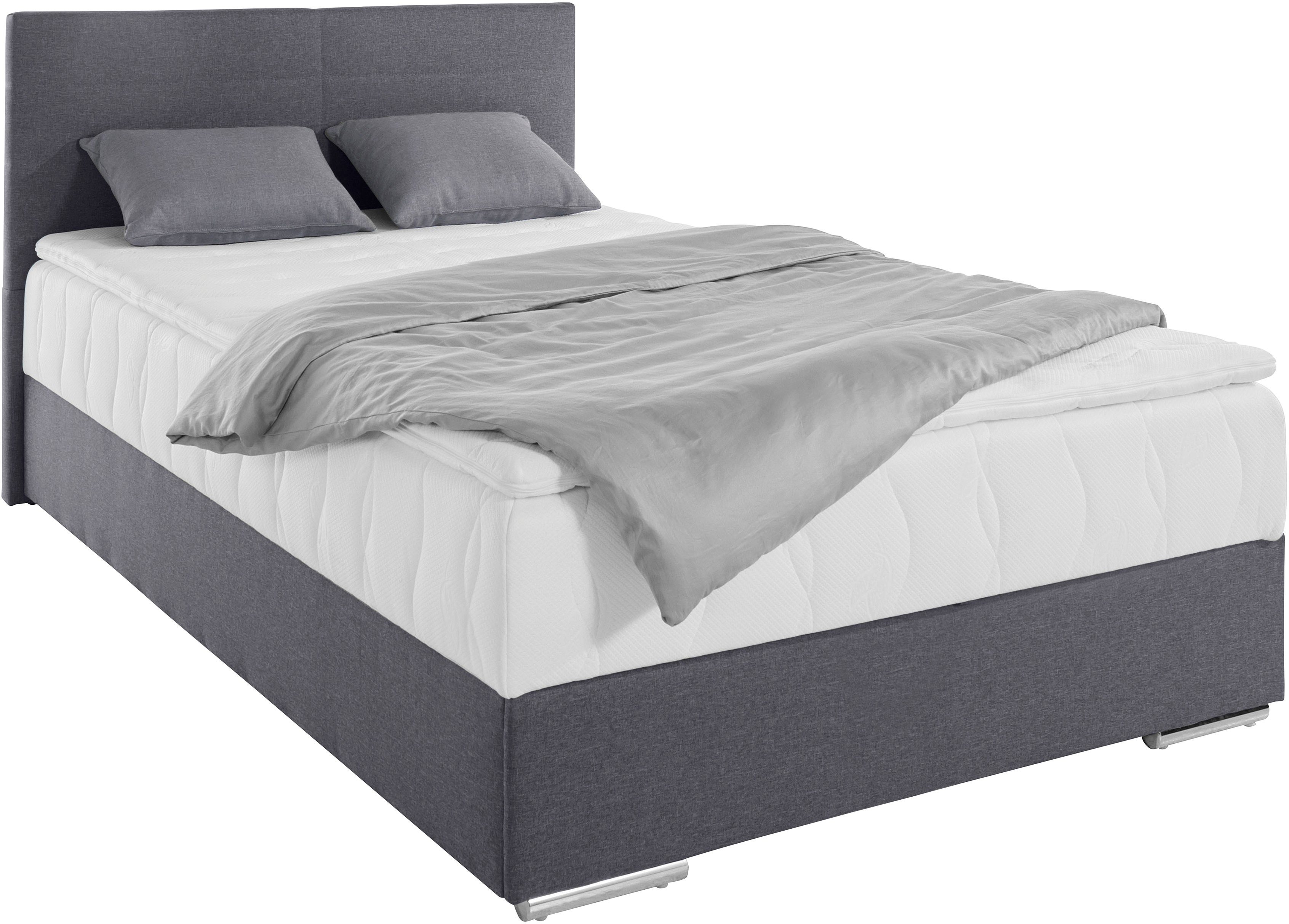COTTA Boxspring Tom met bedkist, topmatras en sierkussen