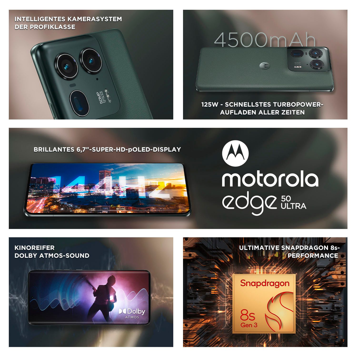 Motorola Smartphone Edge50 ultra, 1000 GB