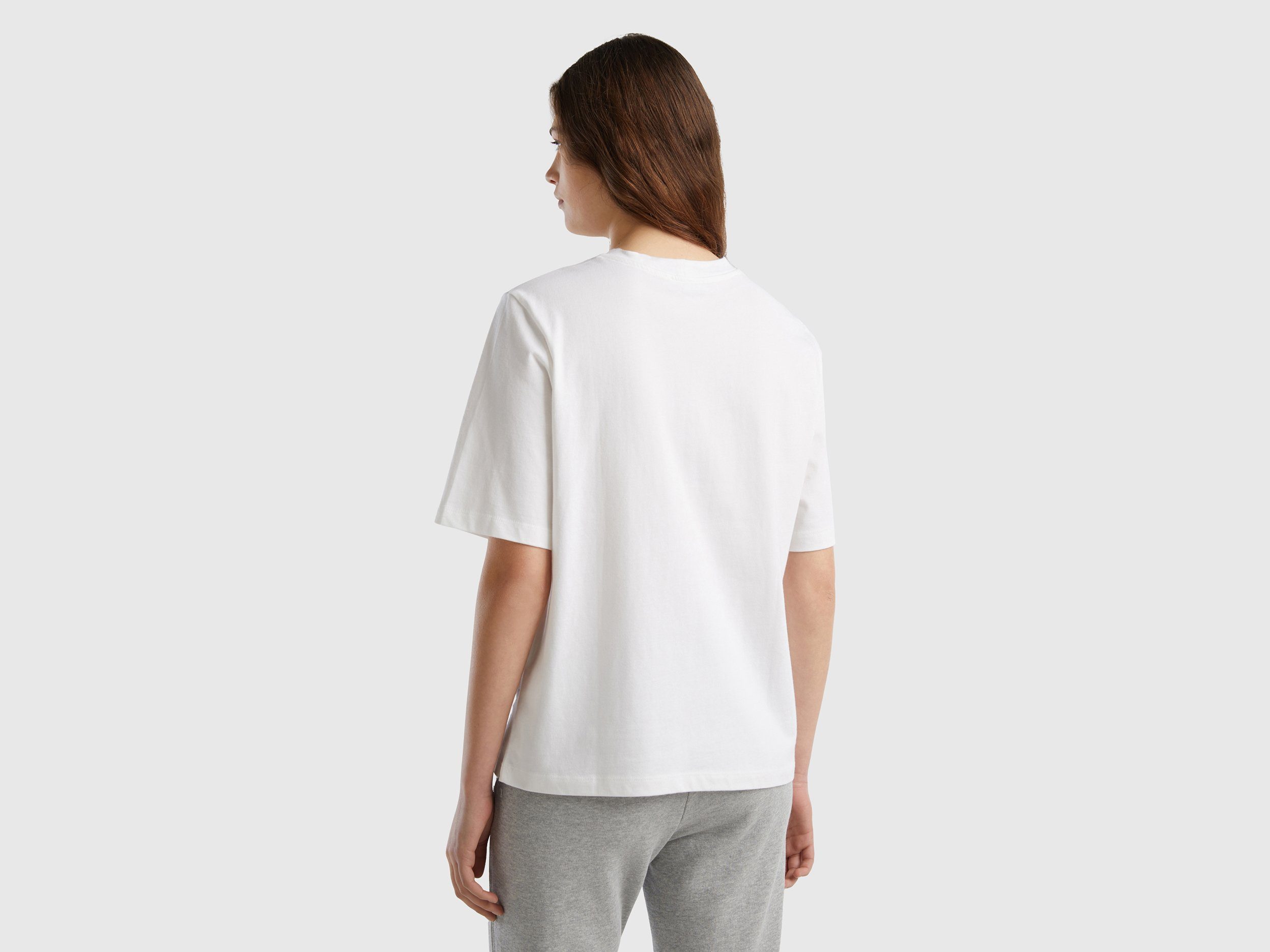 United Colors of Benetton T-shirt met een ronde hals
