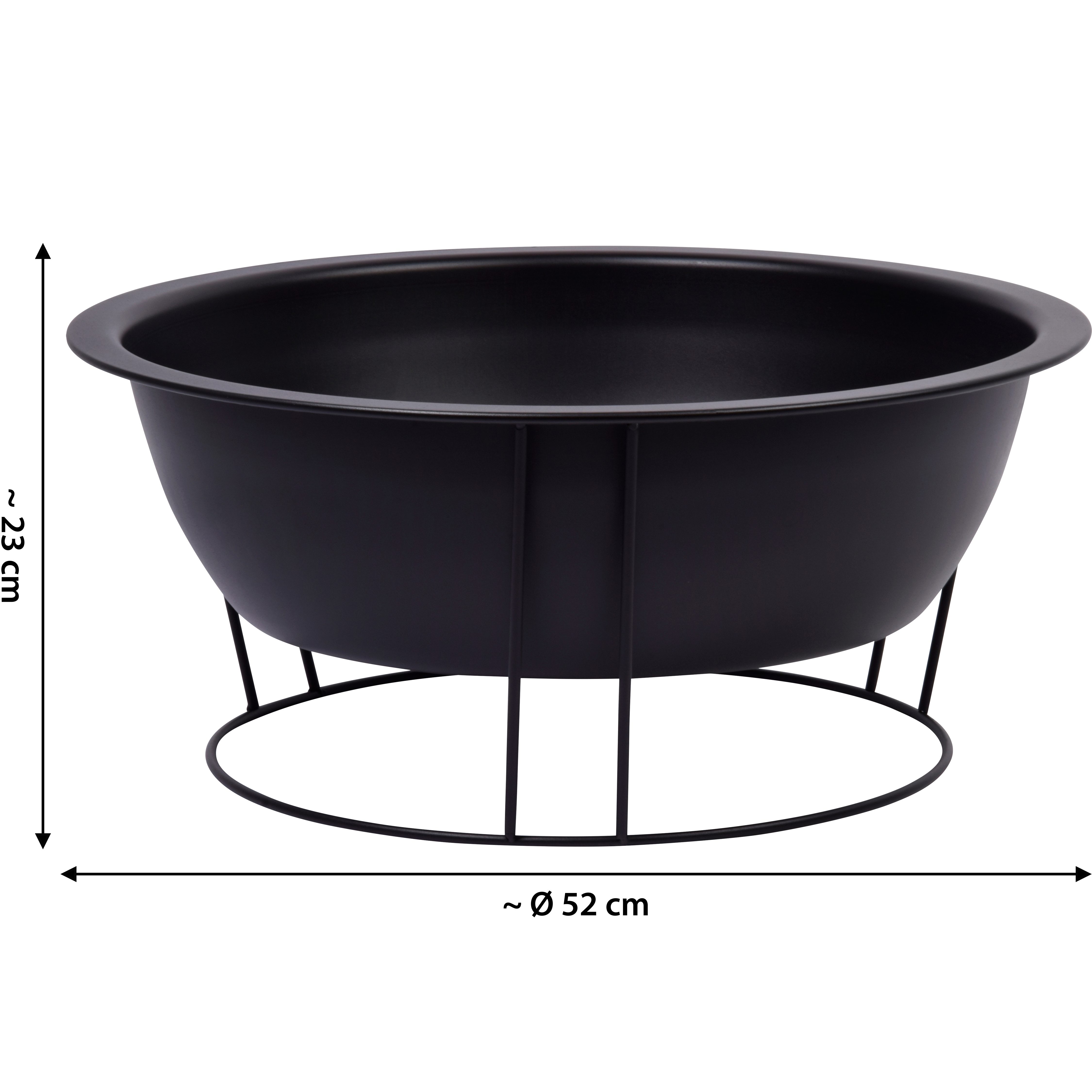 dobar Vuurkorf BxLxH: 52x52x23 cm