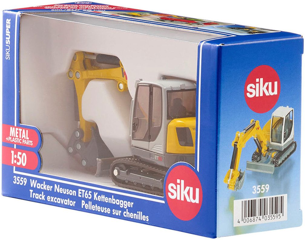 Siku Speelgoed graafmachine Siku super, wakker Neuson ET65 rupsgraafmachine (3559)