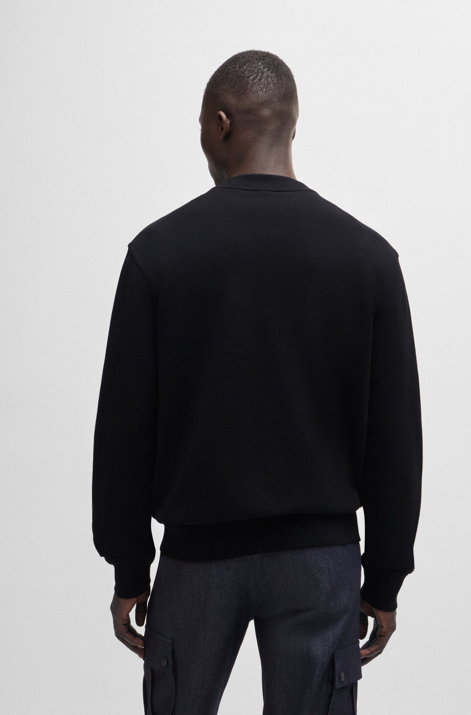 Boss Orange Sweatshirt WeBasicCrew met een ronde hals