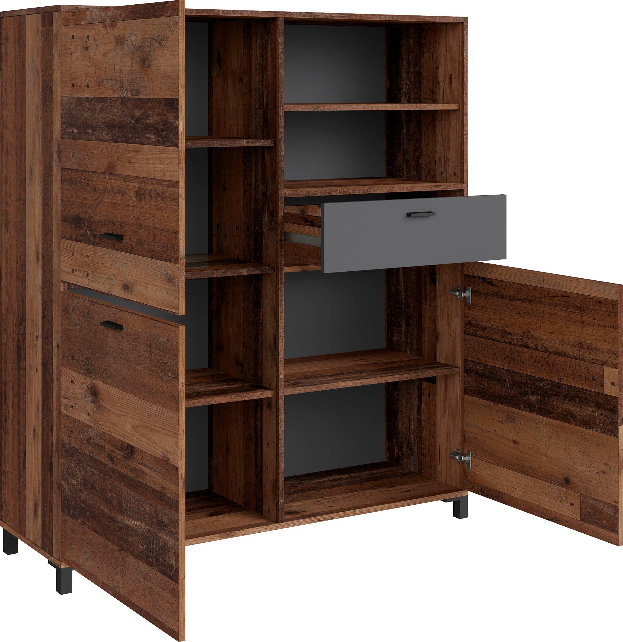 INOSIGN Highboard Jackson Breedte ca. 126 cm