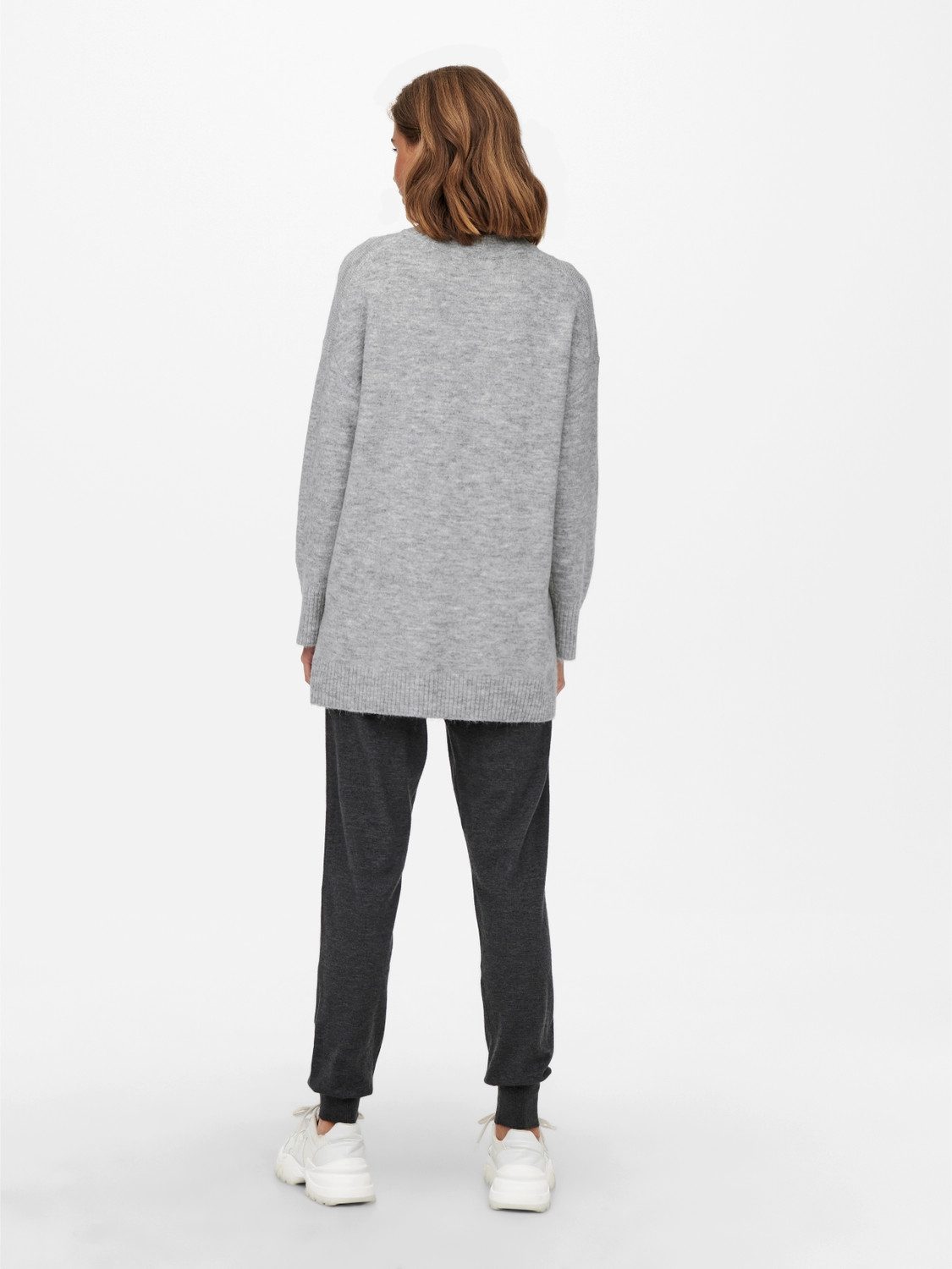 Only Gebreide trui ONLSILJA L/S LOOSE PULLOVER EX KNT