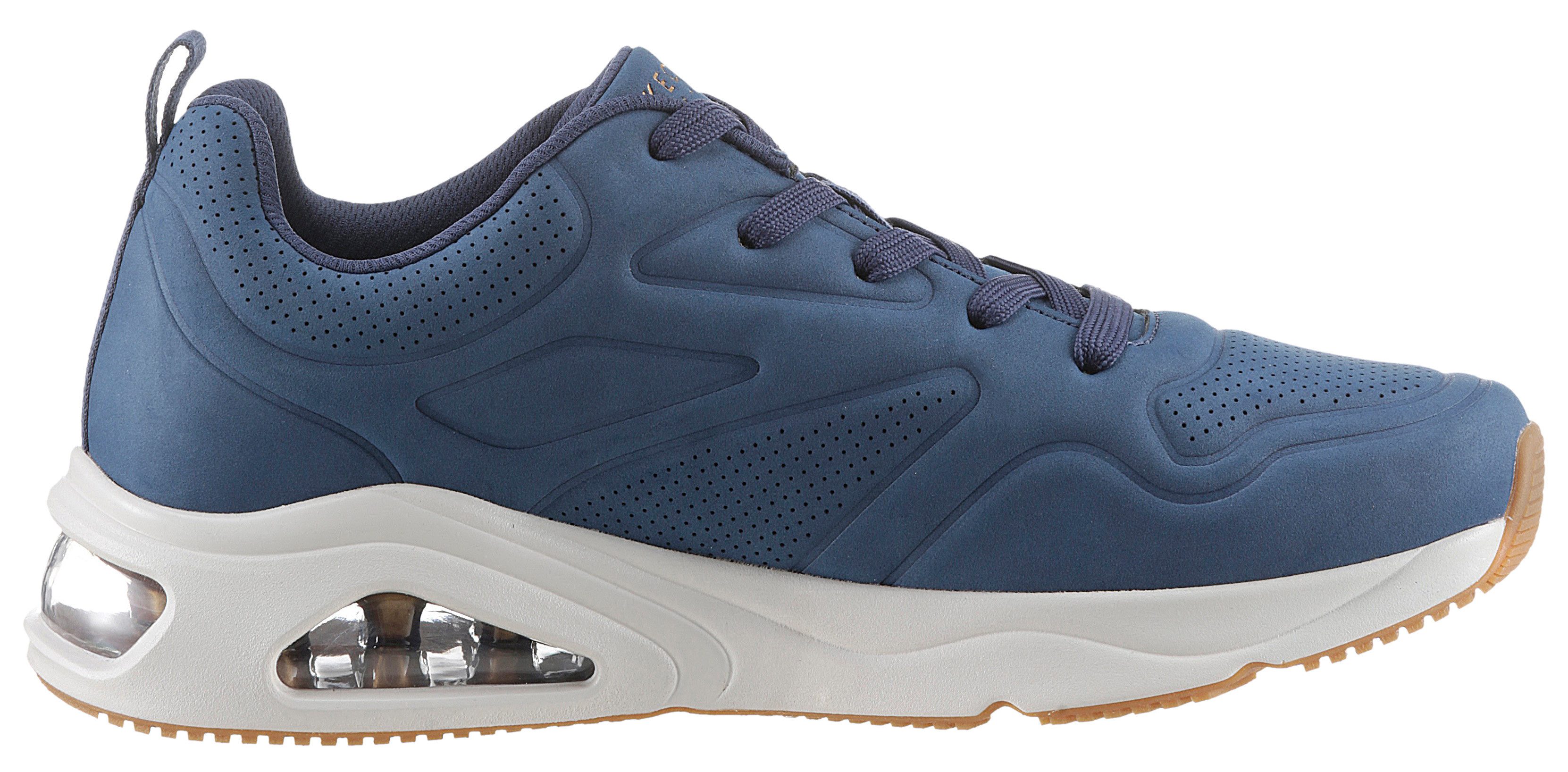 Skechers Sneakers TRES-AIR UNO vrijetijdsschoen, lage schoen, veterschoen met skech-air®-luchtkussens