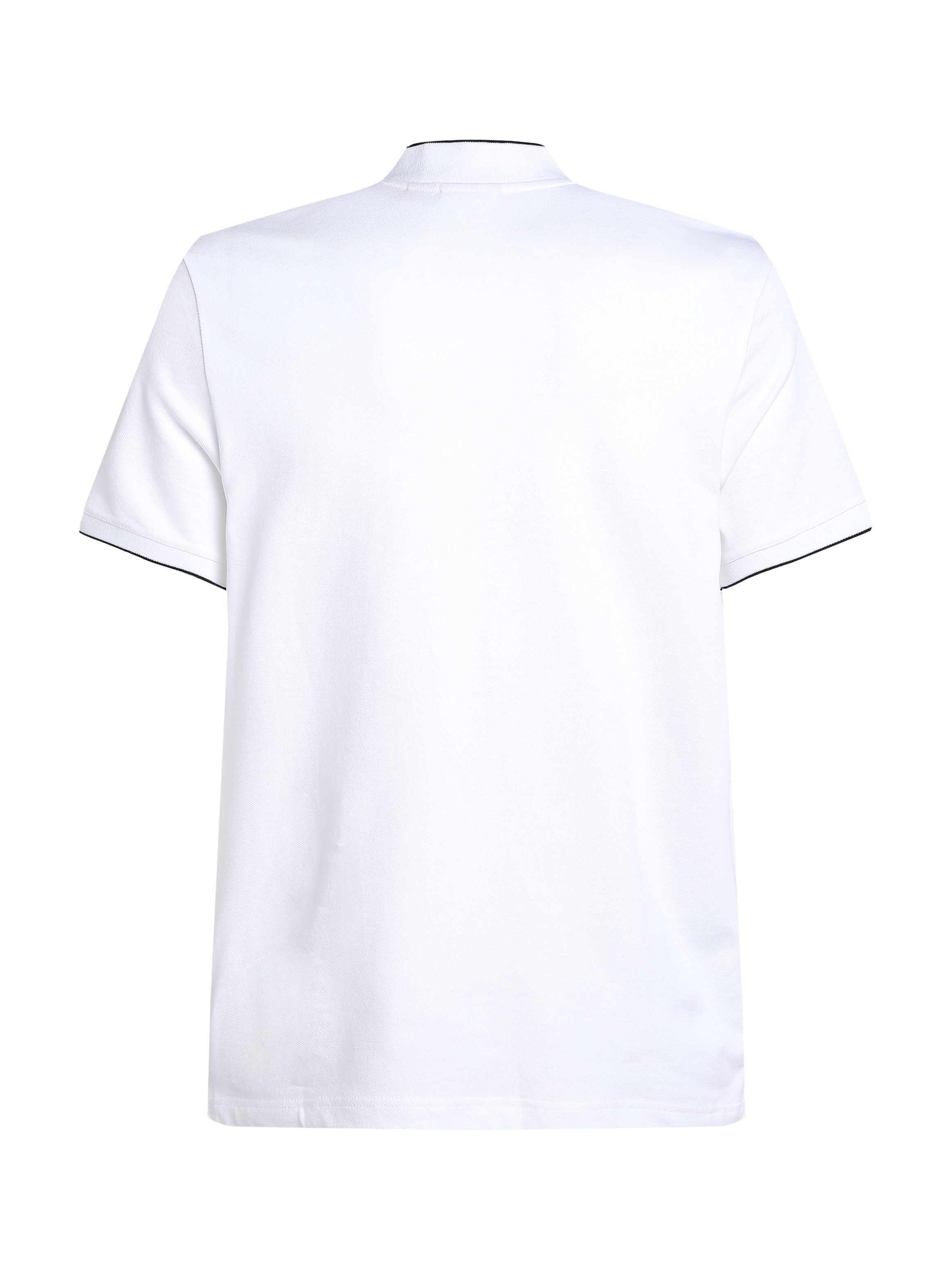 Calvin Klein Poloshirt STRETCH PIQUE STAND COLLAR POLO