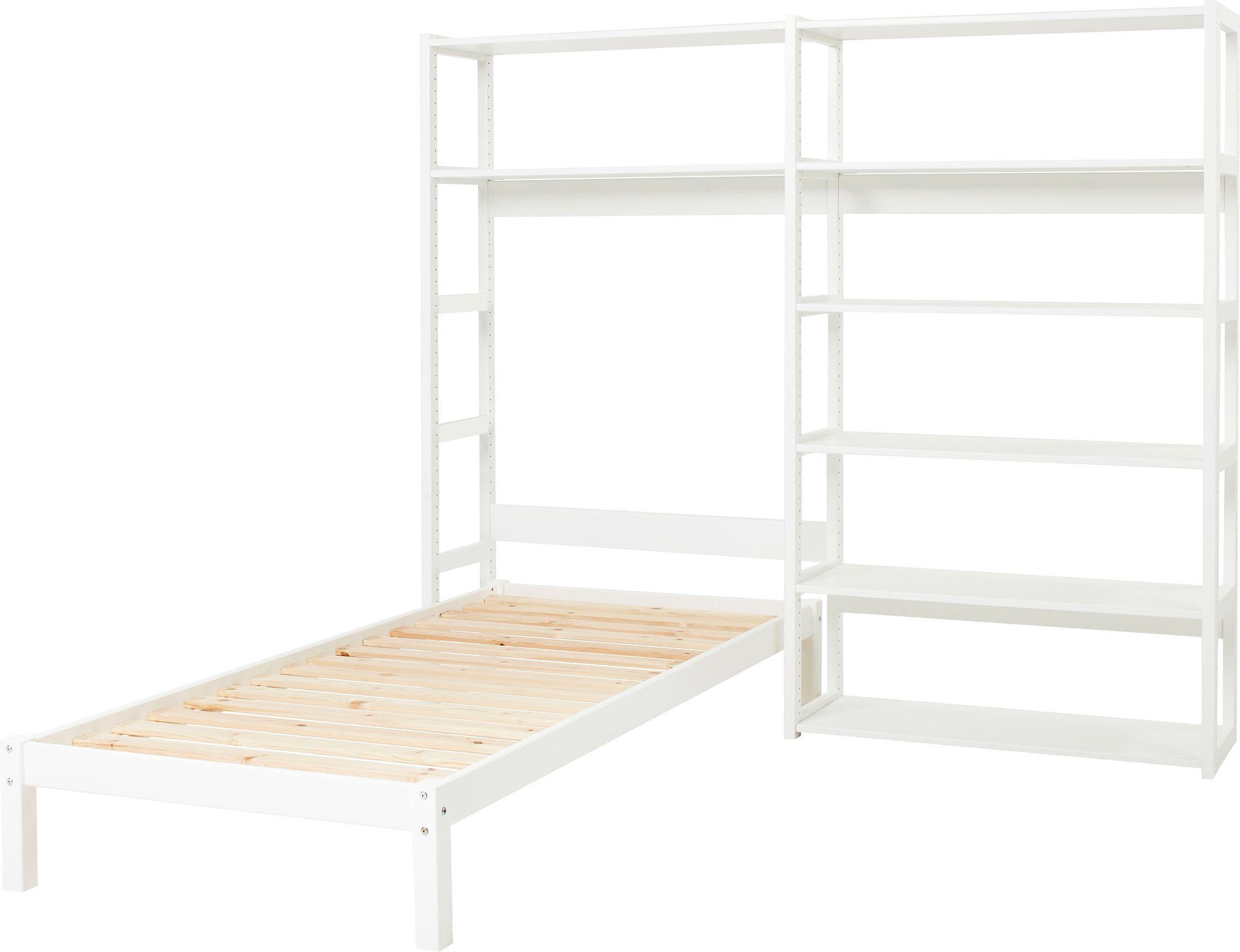 Hoppekids Tienerkamerset STOREY (set, 16-delig) complete kinderkamers wit