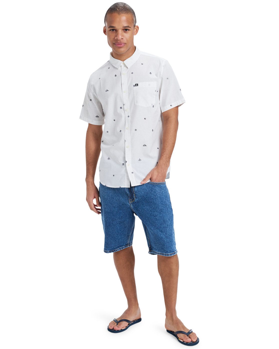 Quiksilver Jeansshort Aqua Cult