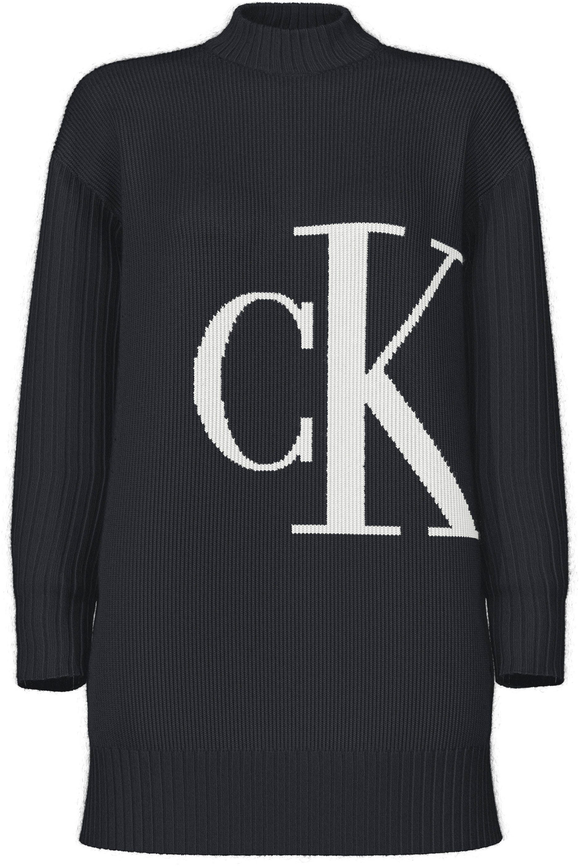 Calvin Klein Gebreide trui BLOWN UP OFF PLACED CK SWEATER