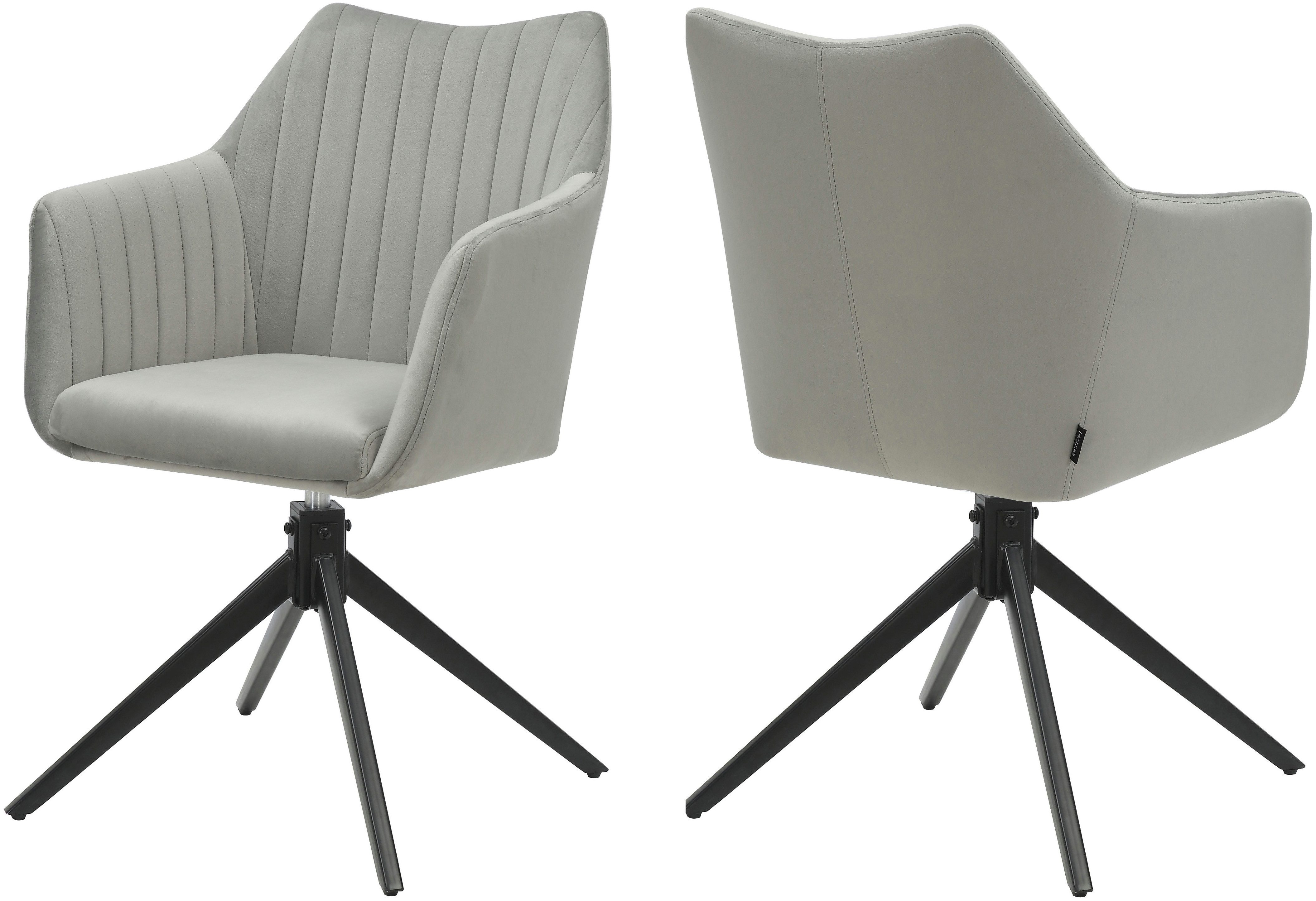 Home affaire Eetkamerstoel TAMPAST1, TOPSELLER! met draaifunctie 360 graden (set, 2 stuks)