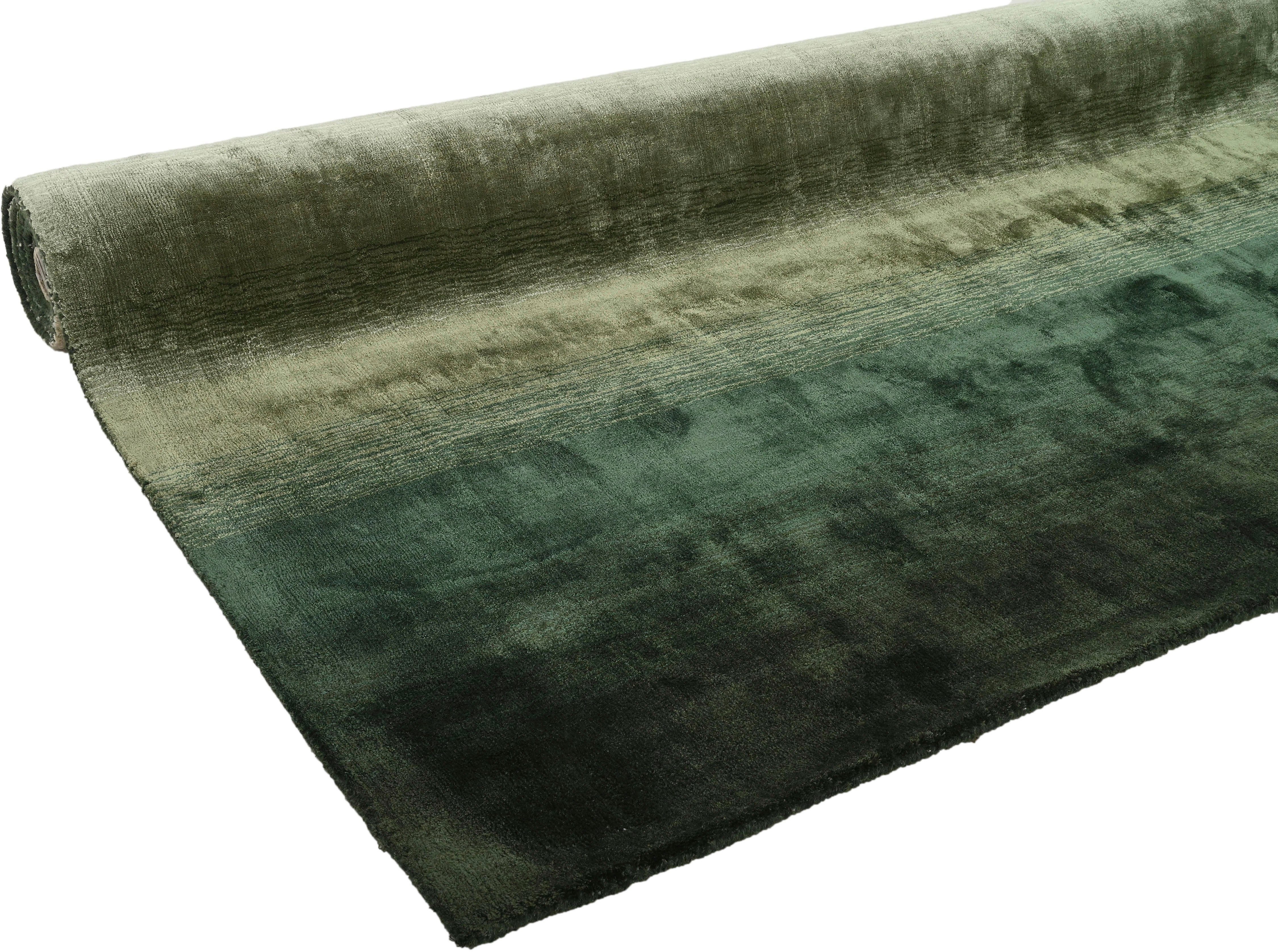 Home affaire Vloerkleed Katalin, met de hand geweven, vloerkleden van 100% viscose, in kleur changerend