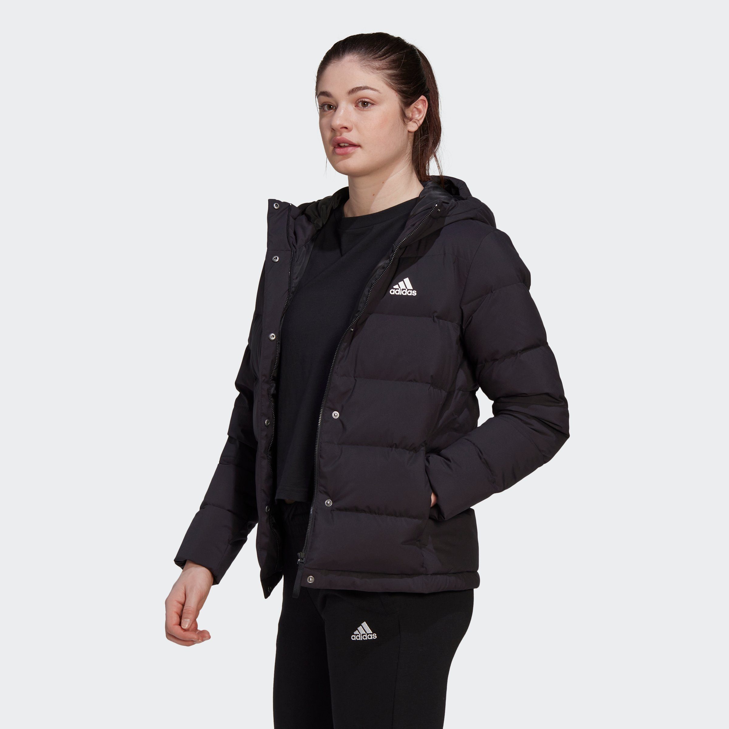 Adidas Sportswear Outdoorjack HELIONIC HOODED donsjack