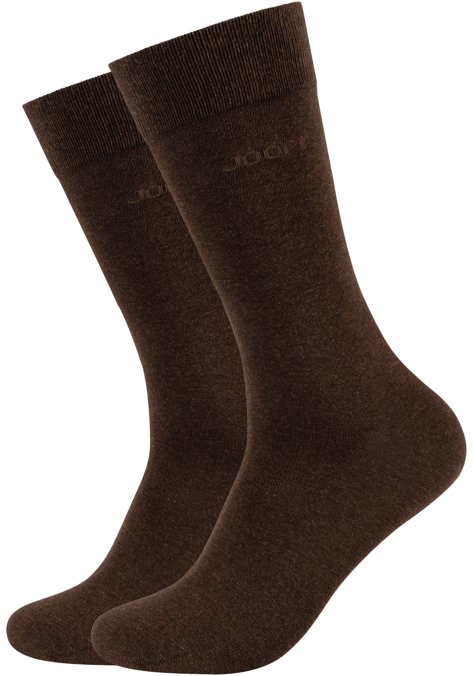 JOOP! Sokken Premium Essentials, versterkte hiel, duurzame teen (Set van 4)