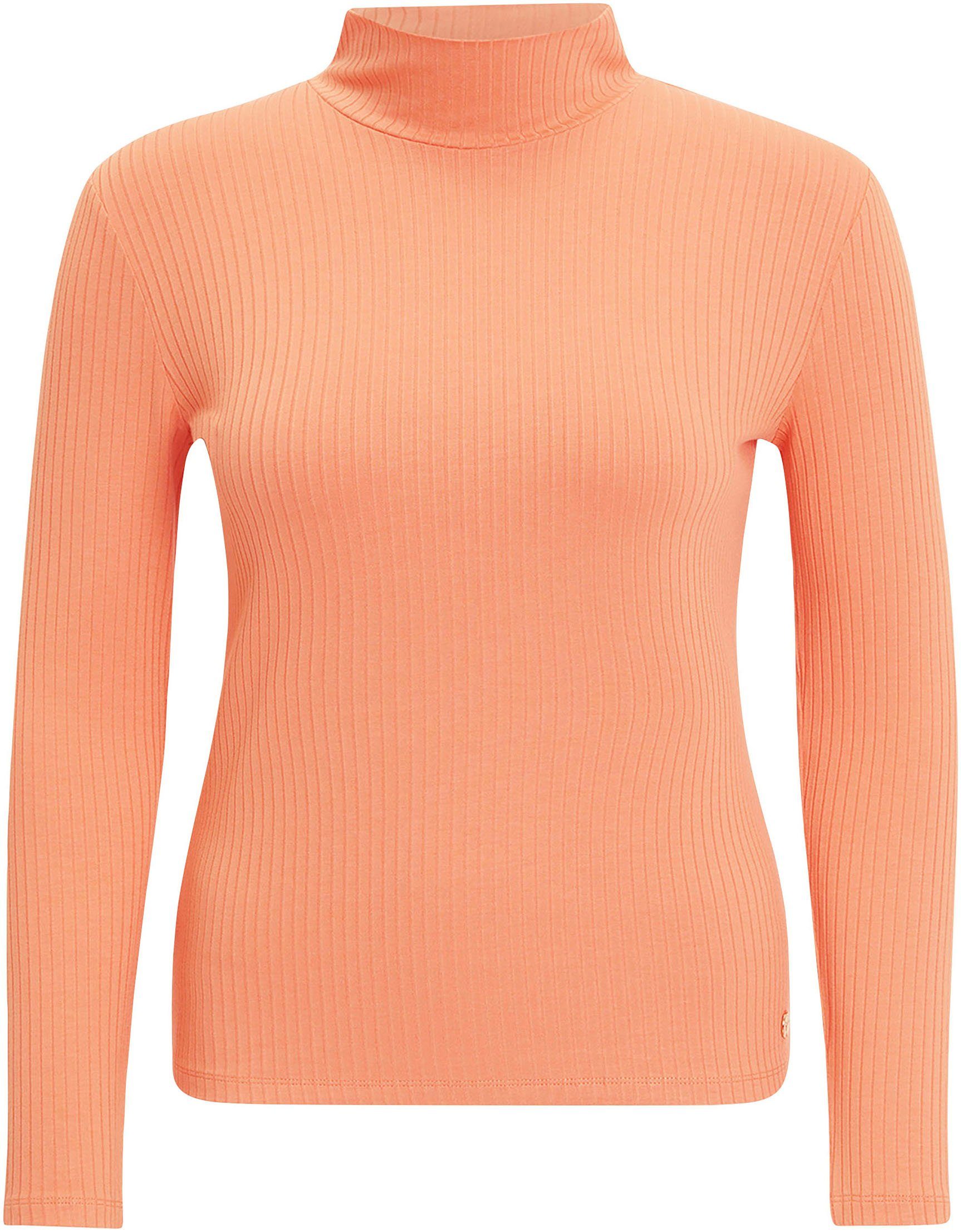 Tamaris Colshirt met gestempeld logo opzij