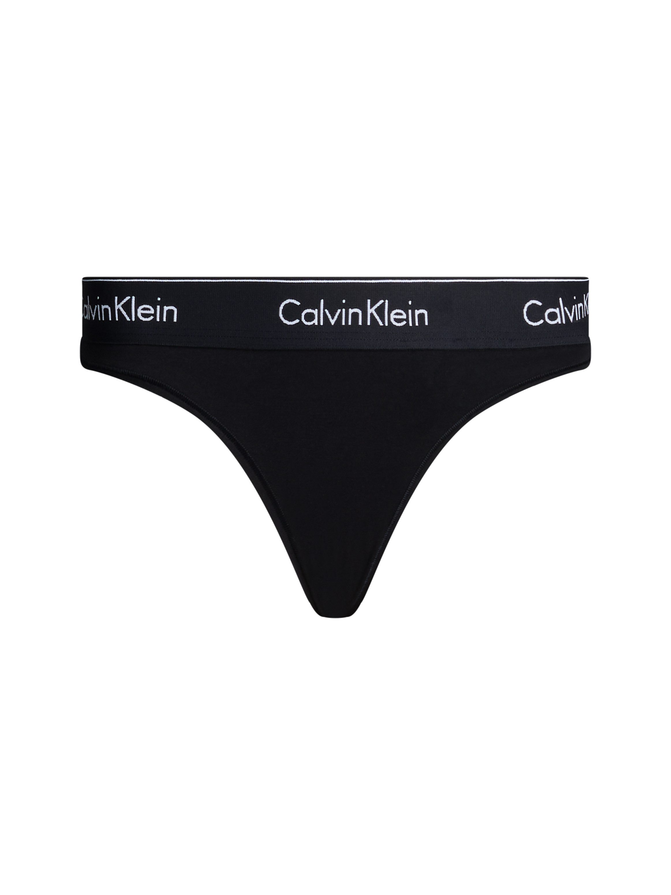 Calvin Klein String Modern Cotton met brede boord