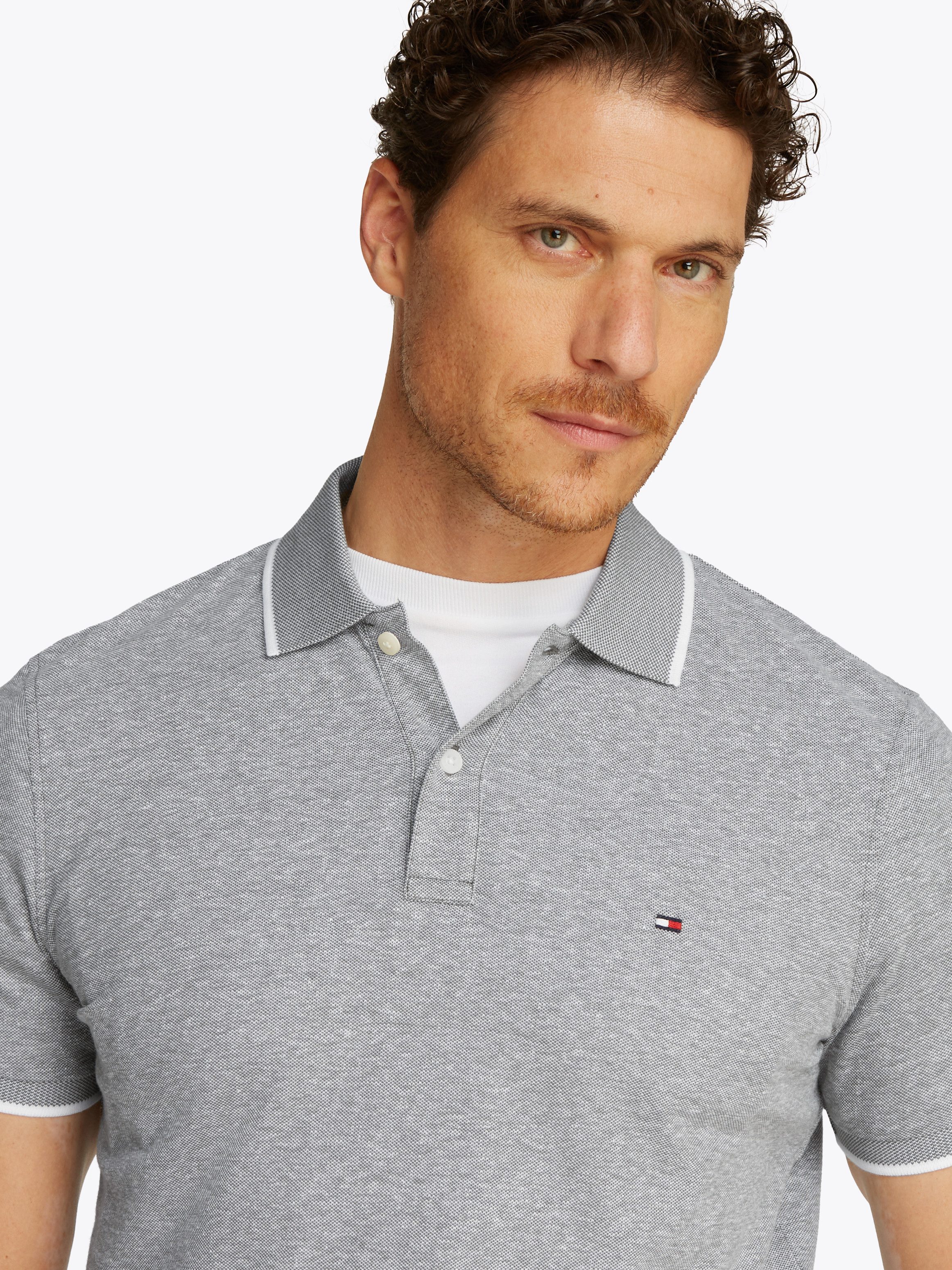 Tommy Hilfiger Poloshirt LINEN PIQUE REG POLO