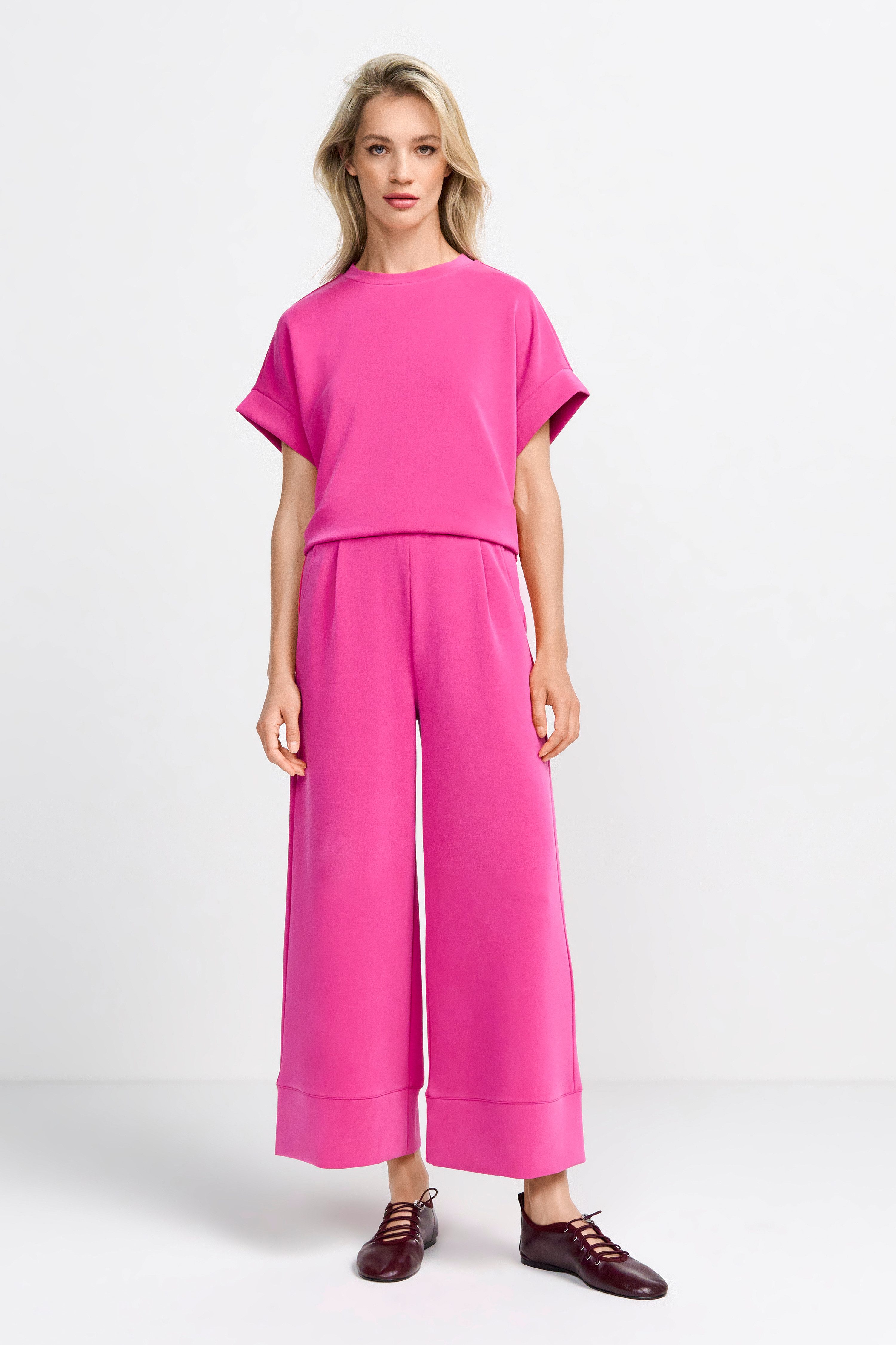 Rich & Royal Culotte 2409 T Peach Culotte van stevige, gepolijste kwaliteit