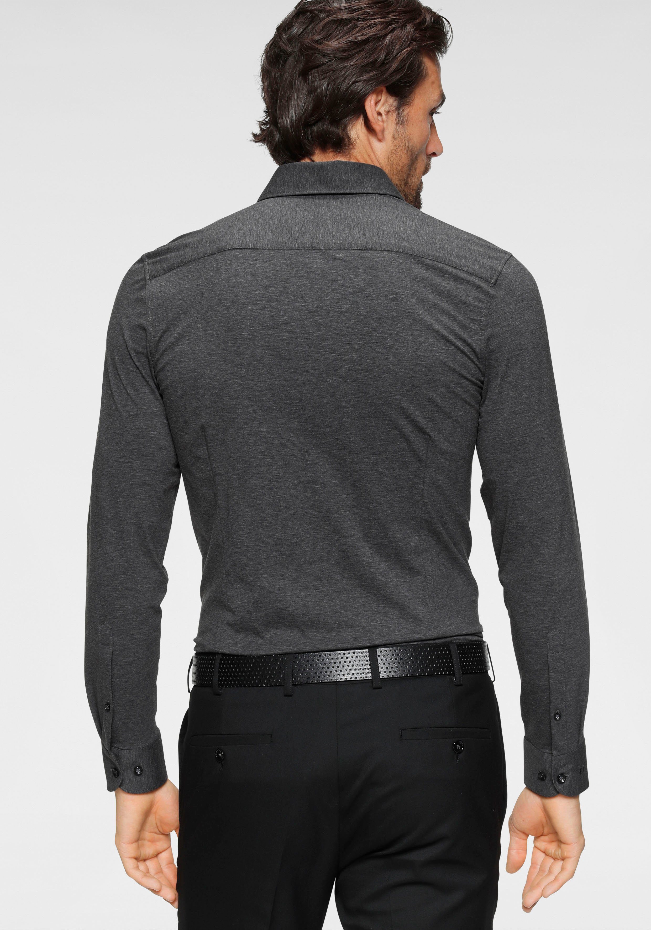 OLYMP Businessoverhemd Level Five body fit jersey shirt