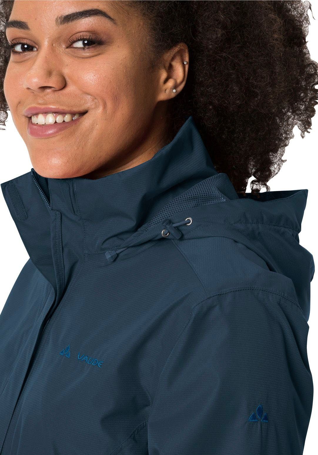 VAUDE Outdoorjack WOMEN'S ESCAPE LIGHT JACKET Waterdicht & winddicht & ademend (1 stuk)
