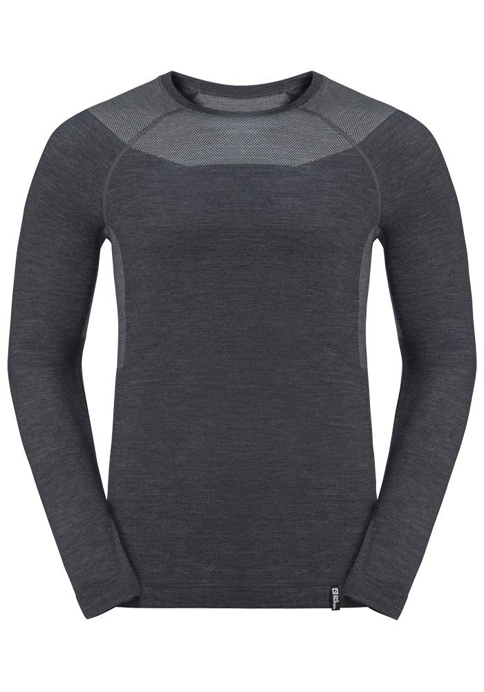 Jack Wolfskin Shirt met lange mouwen SEAMLESS WOOL L/S M