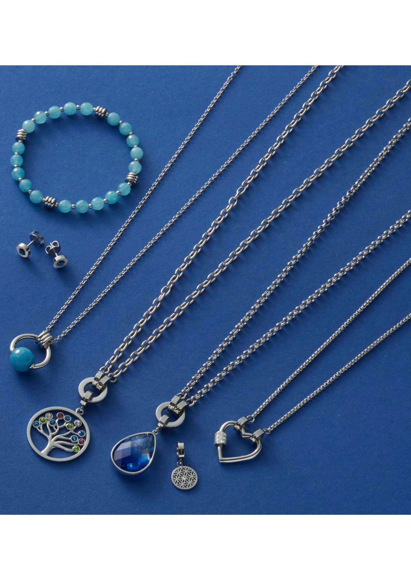 LEONARDO Bedelketting Paola Clip&Mix, 022148 met zirkoon (synthetisch)