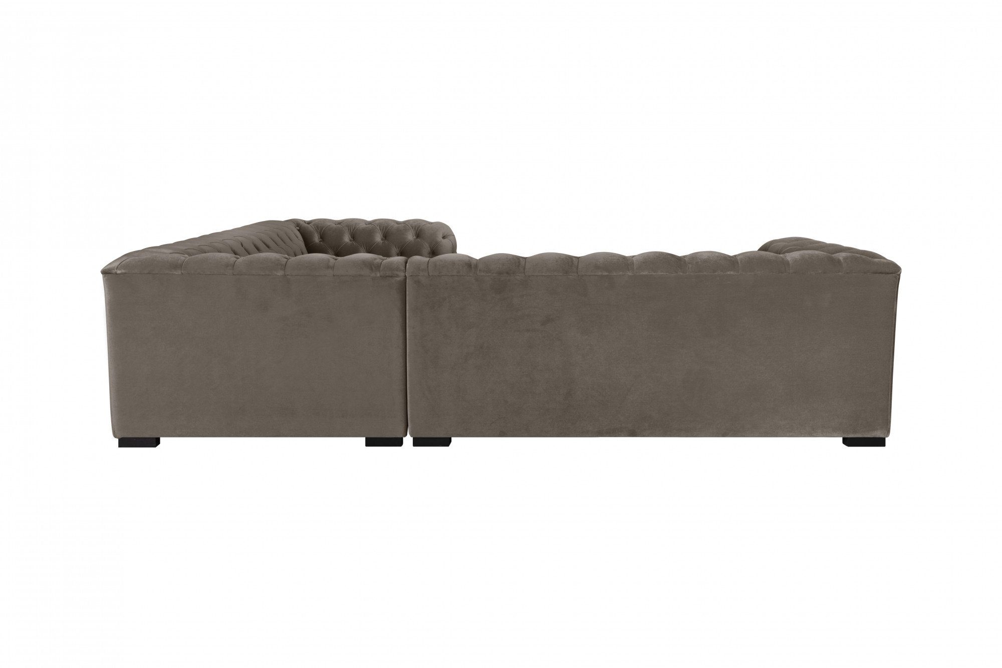 Guido Maria Kretschmer Home&Living Chesterfield-bank KALINA L-vorm hoogwaardig chesterfield design, zeer hoogwaardige afwerking