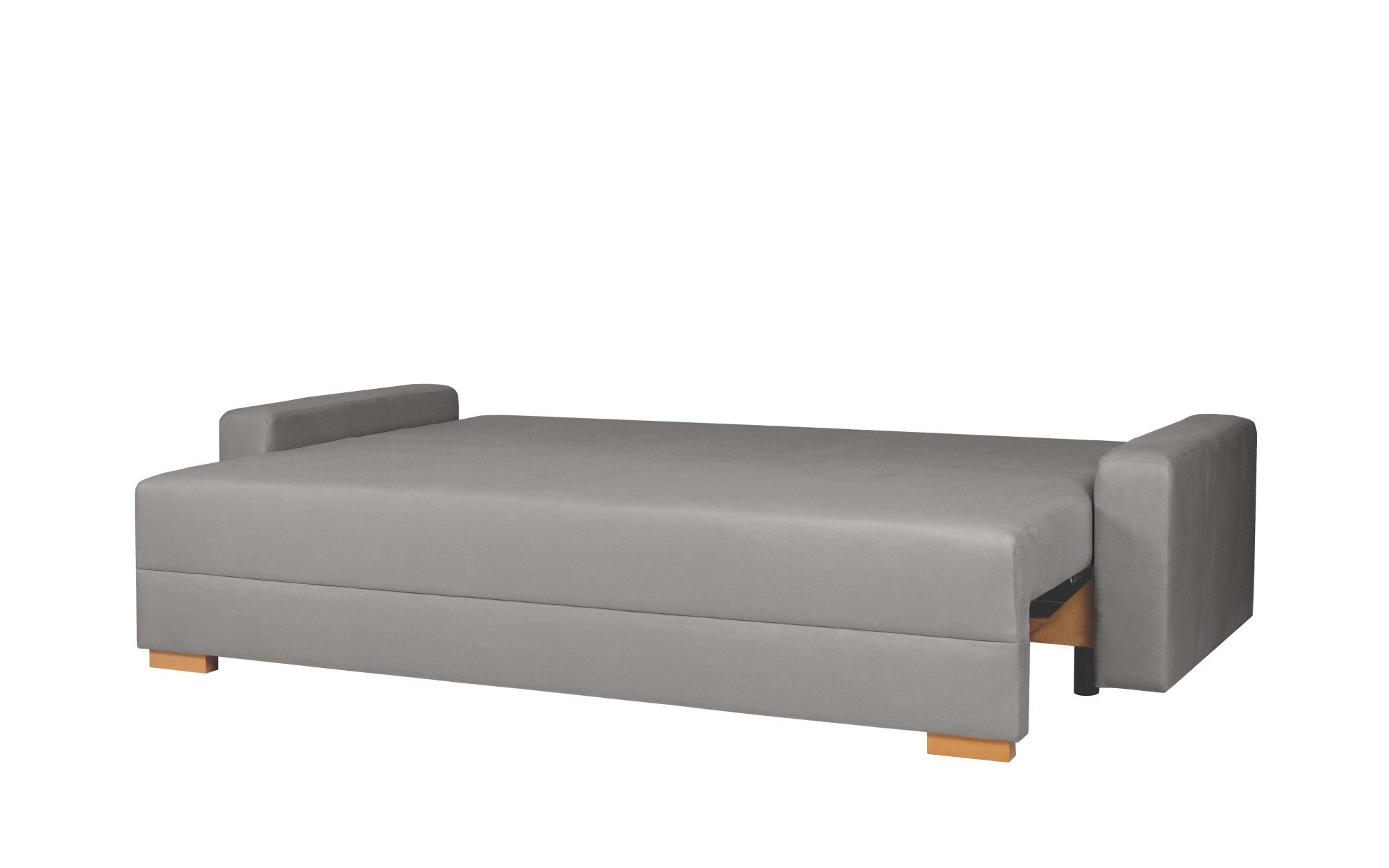 INOSIGN 3-zitsbank SHERIDIAN slaapbank met bedlade, in fijncord en velvet met golvende ondervering, moderne bekleding, b/h/d 225/94/80
