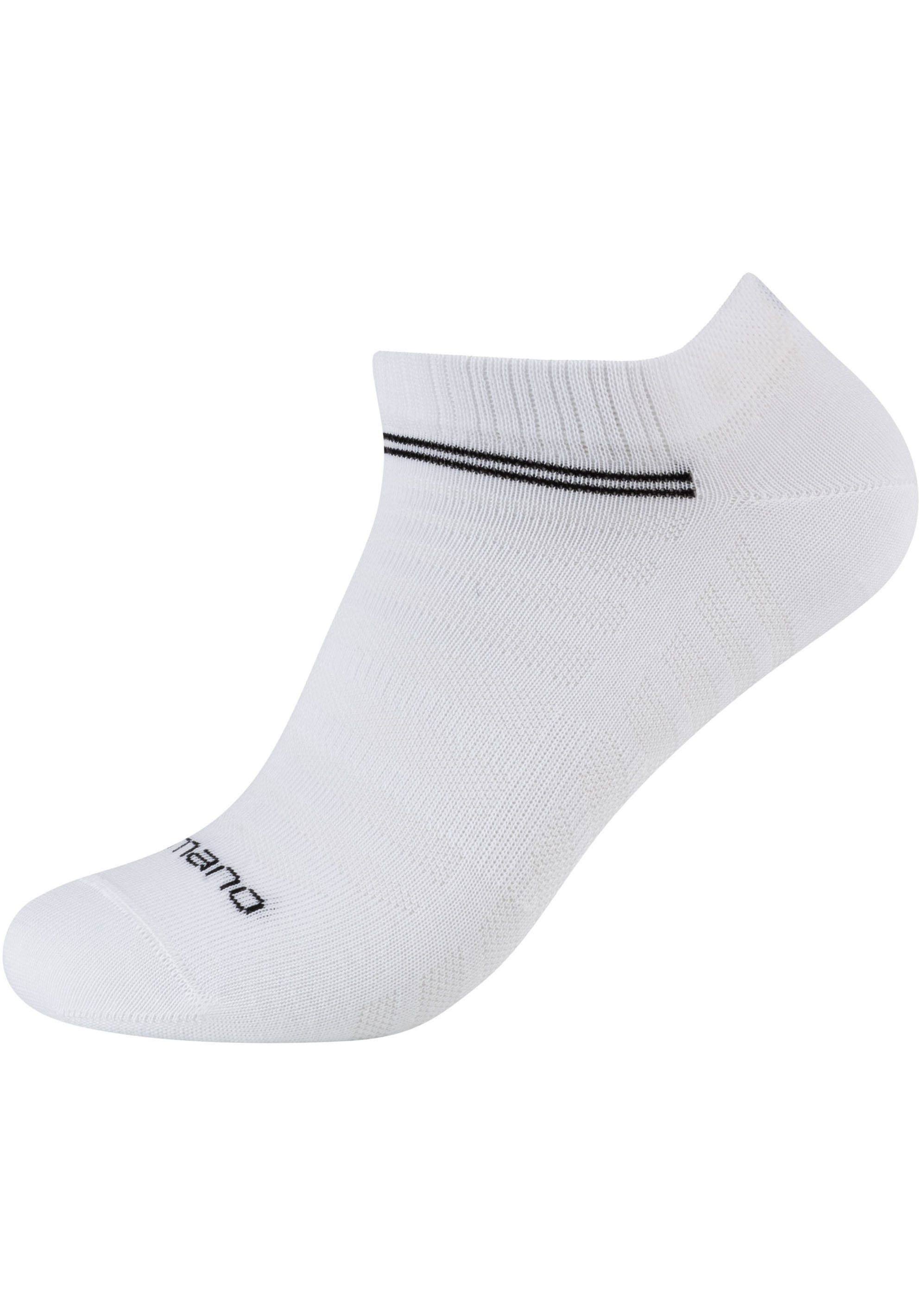 Camano Korte sokken Mesh ventilation met modieuze streepjespatronen (10 paar)