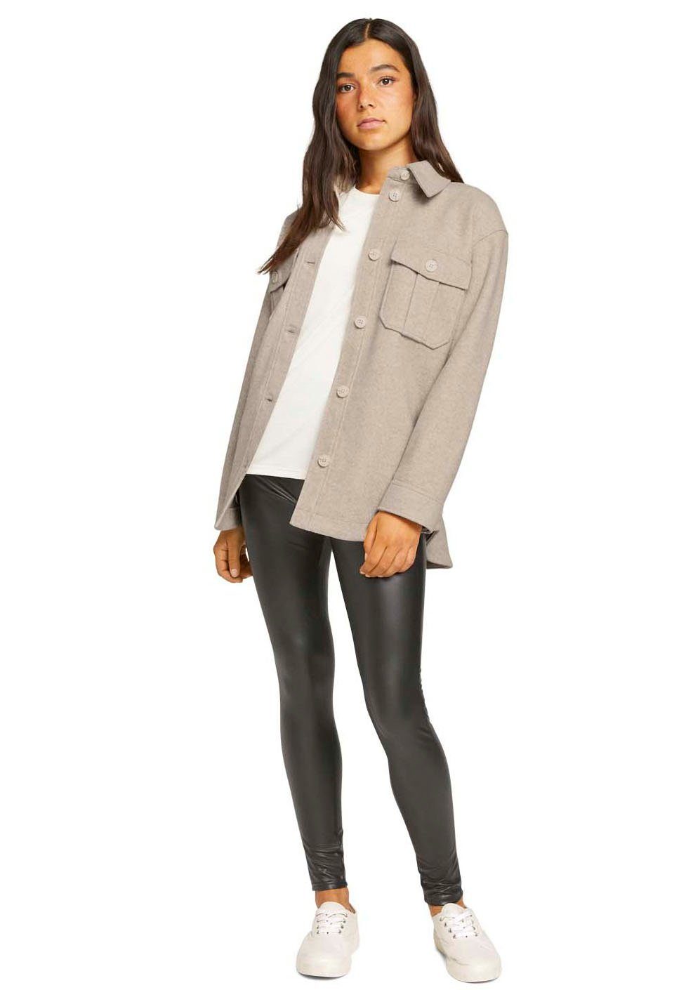 Tom Tailor Denim Legging in leer-look