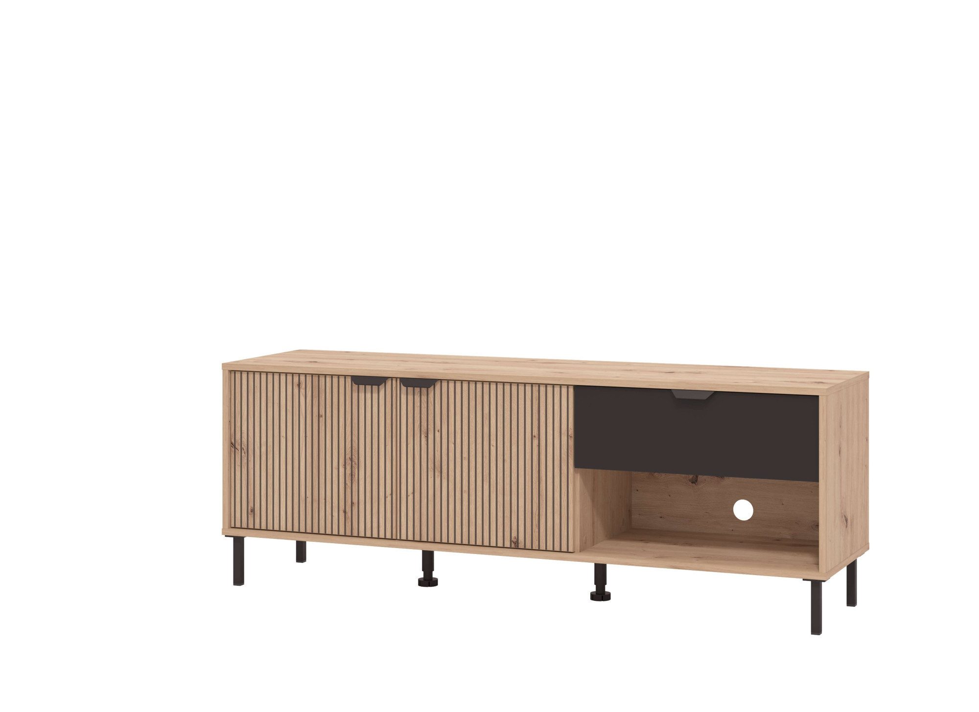 Home affaire Tv-meubel Mayenne TV-Lowboard, Breedte 150 cm, TV-kast, TV-standaard