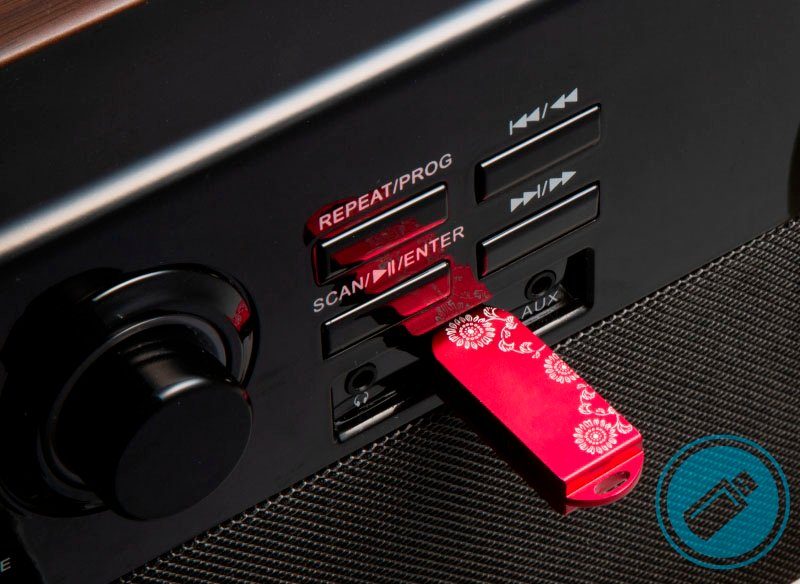 Technaxx Multifunctionele speler DAB+ Bluetooth LP-Player TX-137